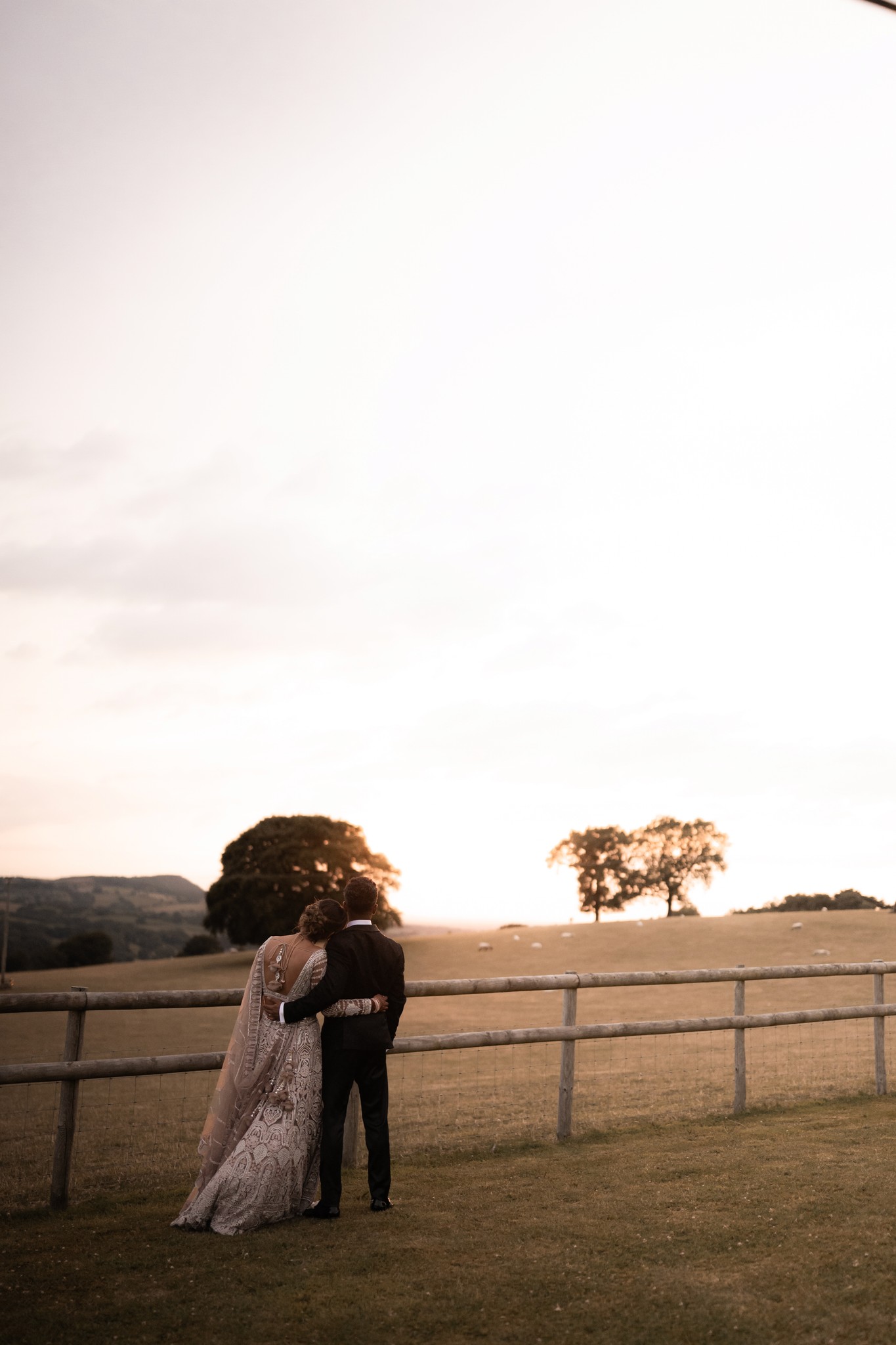 Couple in the sunset