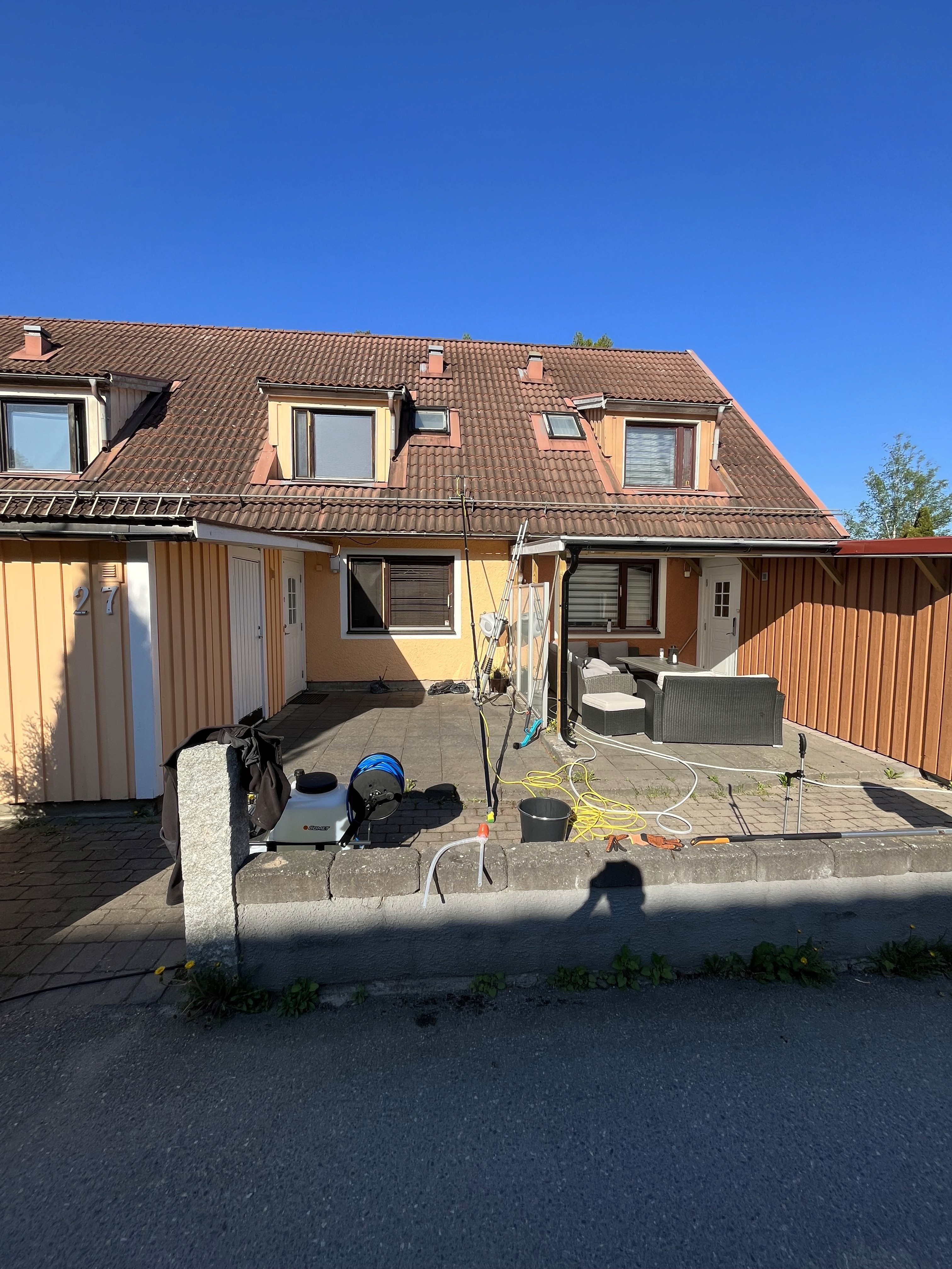 Aquafix, Taktvätt i Stockholm