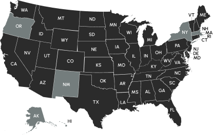USA map