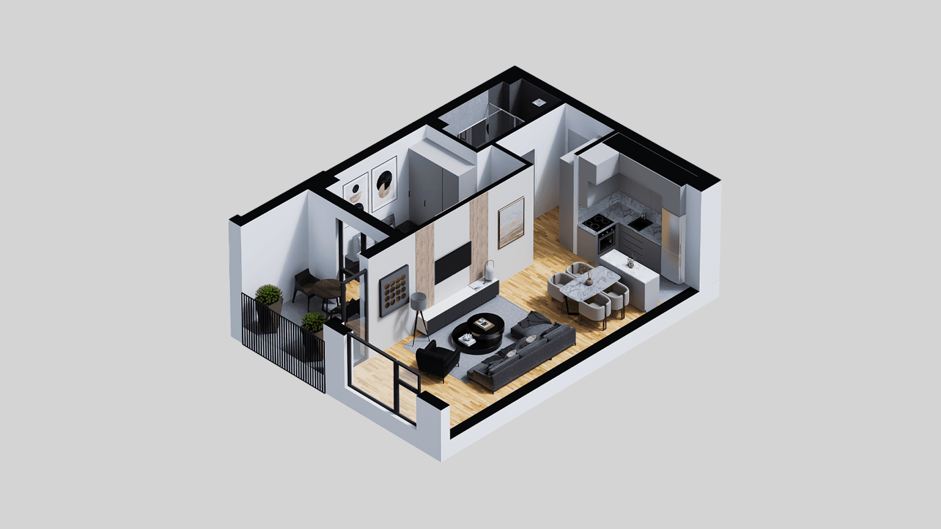 balcony apartments filled with plants