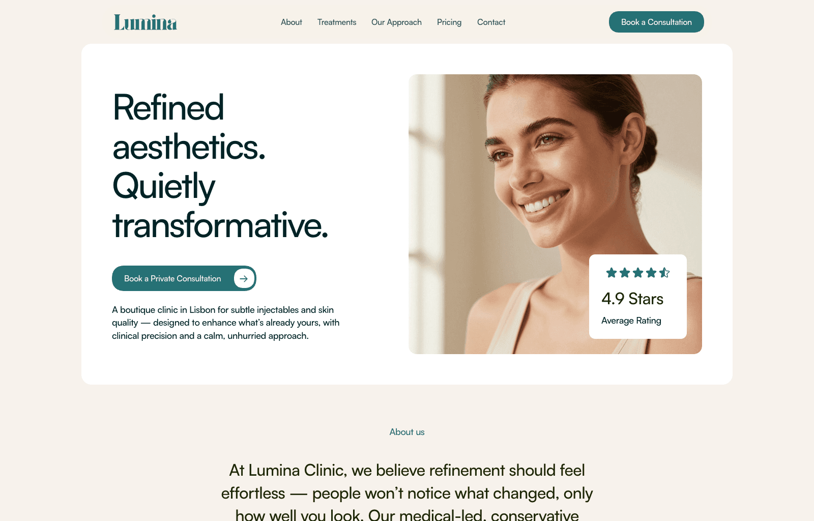 Lumina Clinic - Case