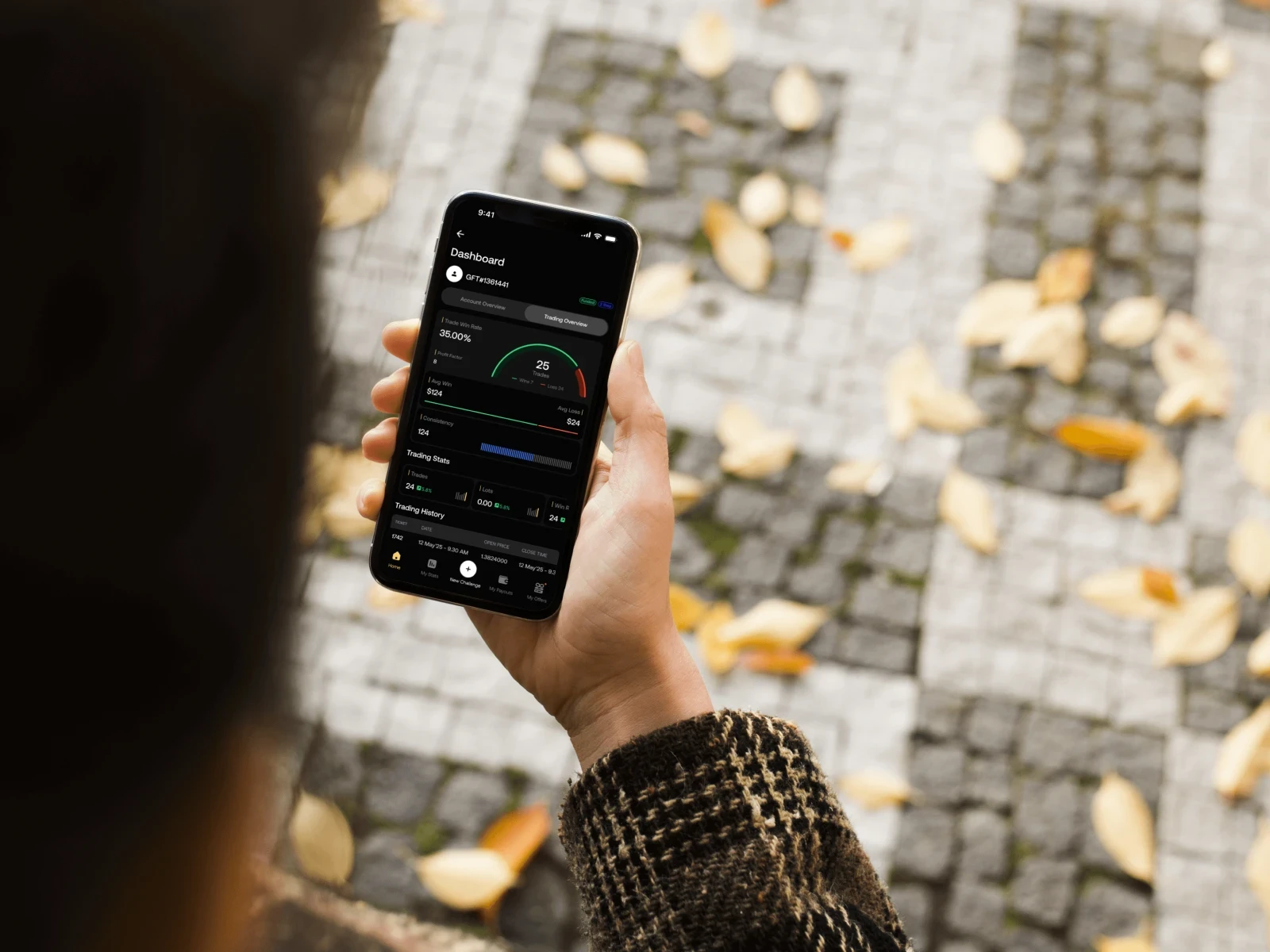 App Mobile in use