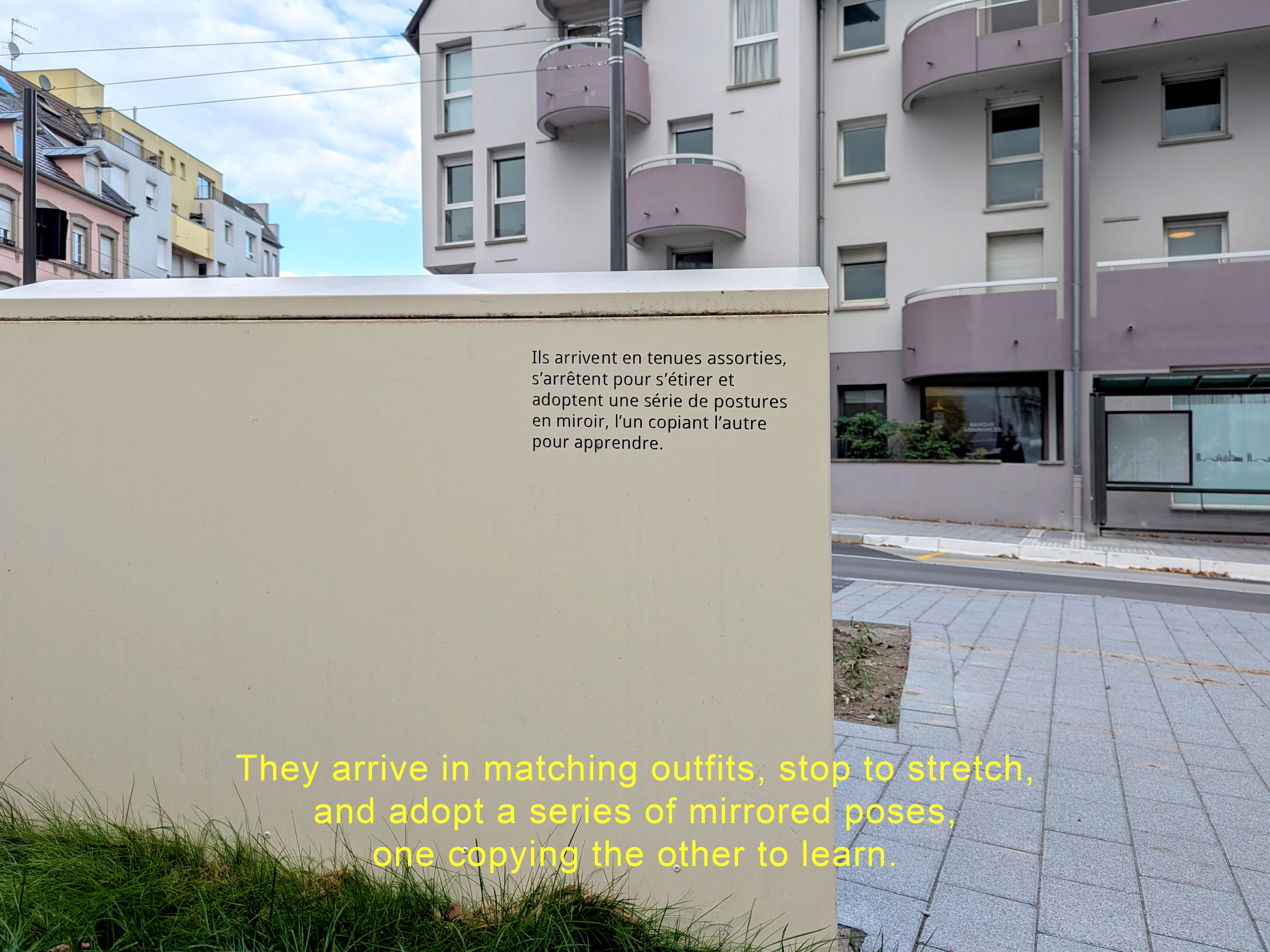 Inscripcions, Mathieu Tremblin, Strasbourg, France, uncommissioned, 2025