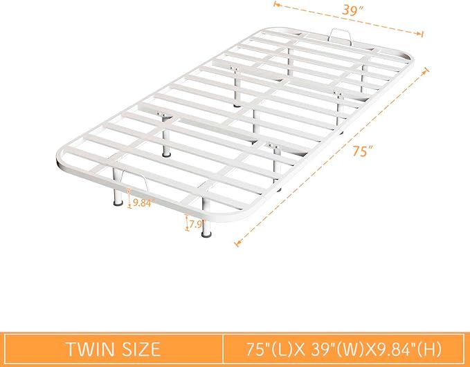 The floating twin bed is a stylish addition that complements any interior design.