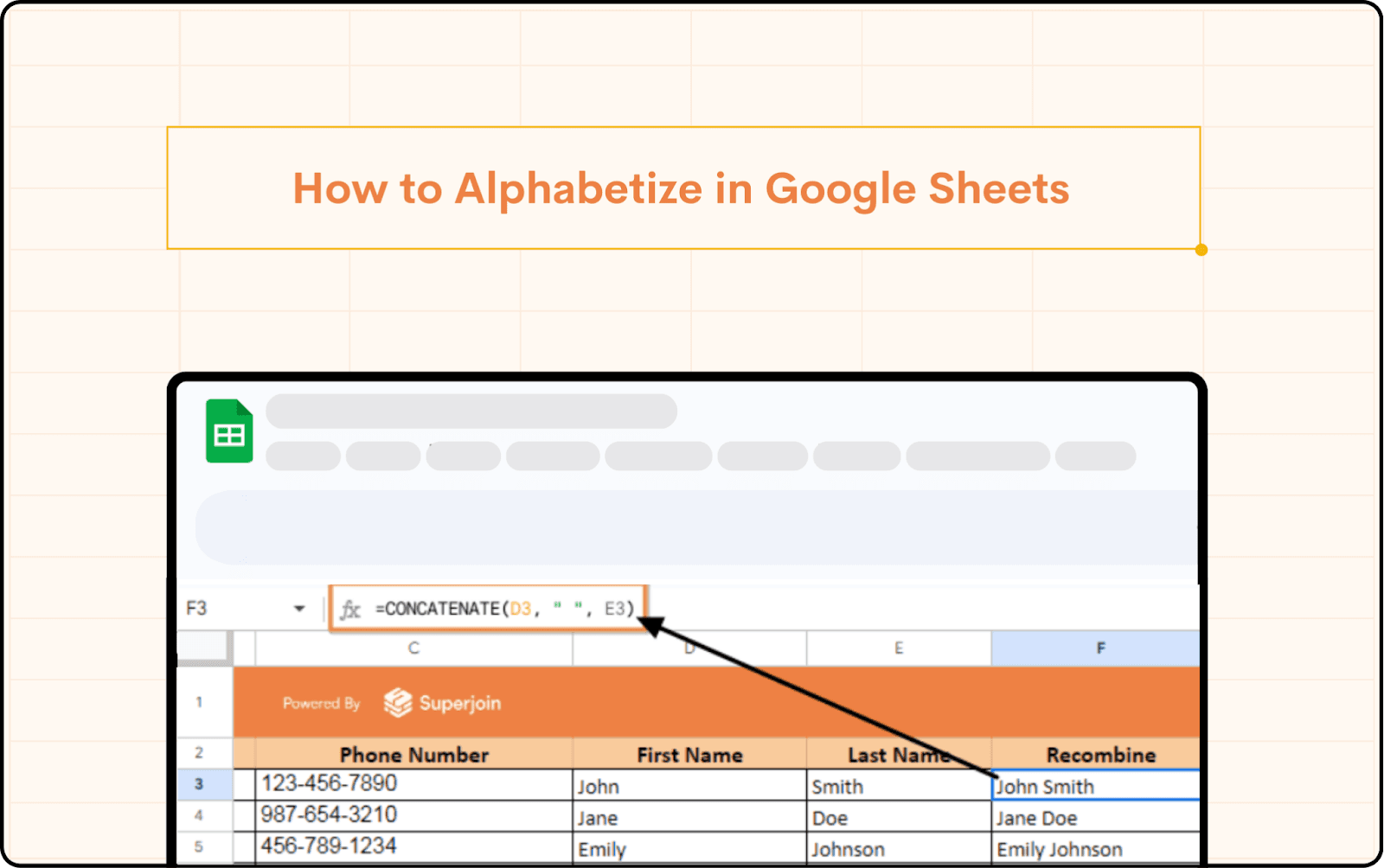 How to Alphabetize in Google Sheets by Last Name