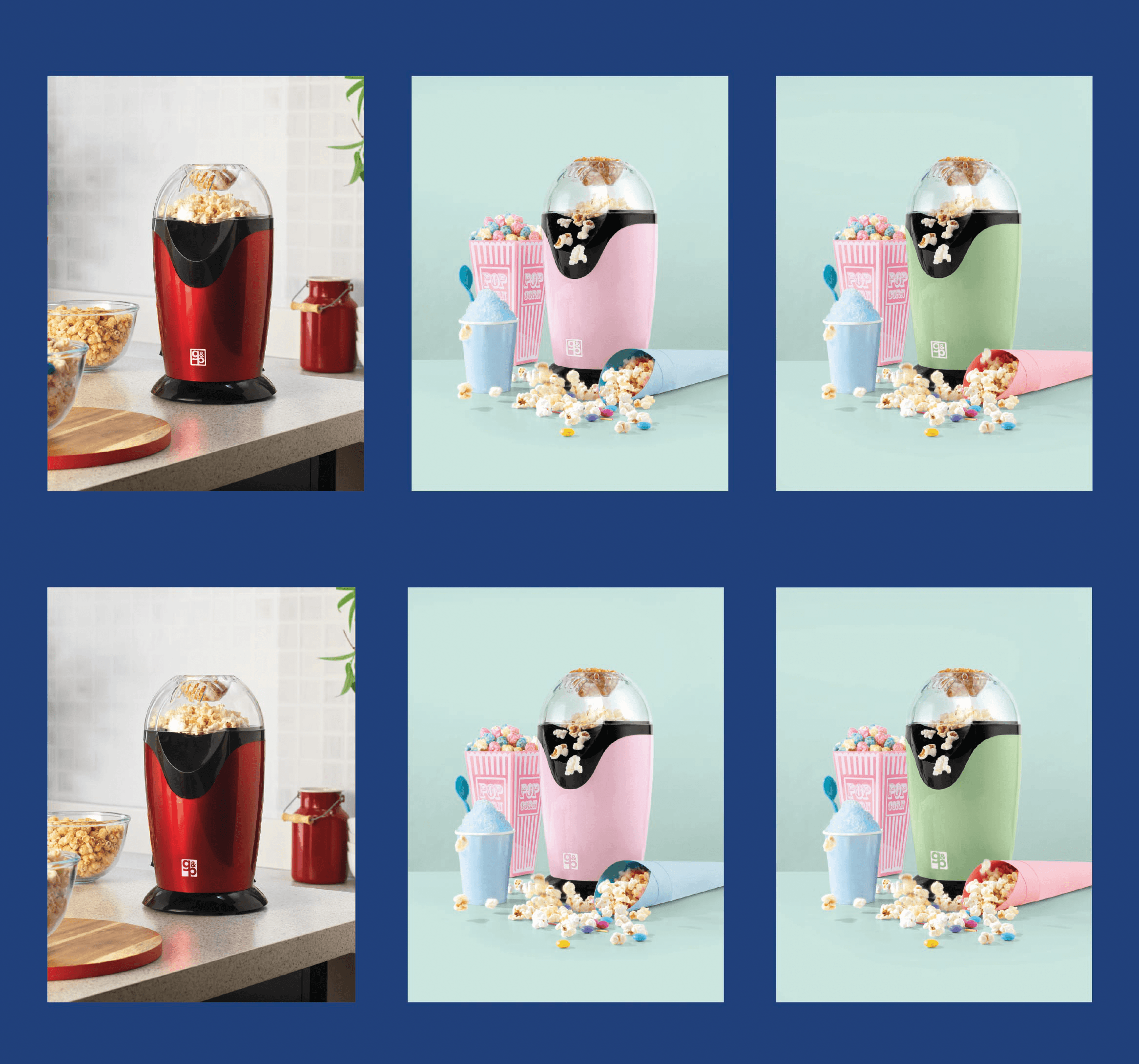 Giles&Posner Concept logo mockups