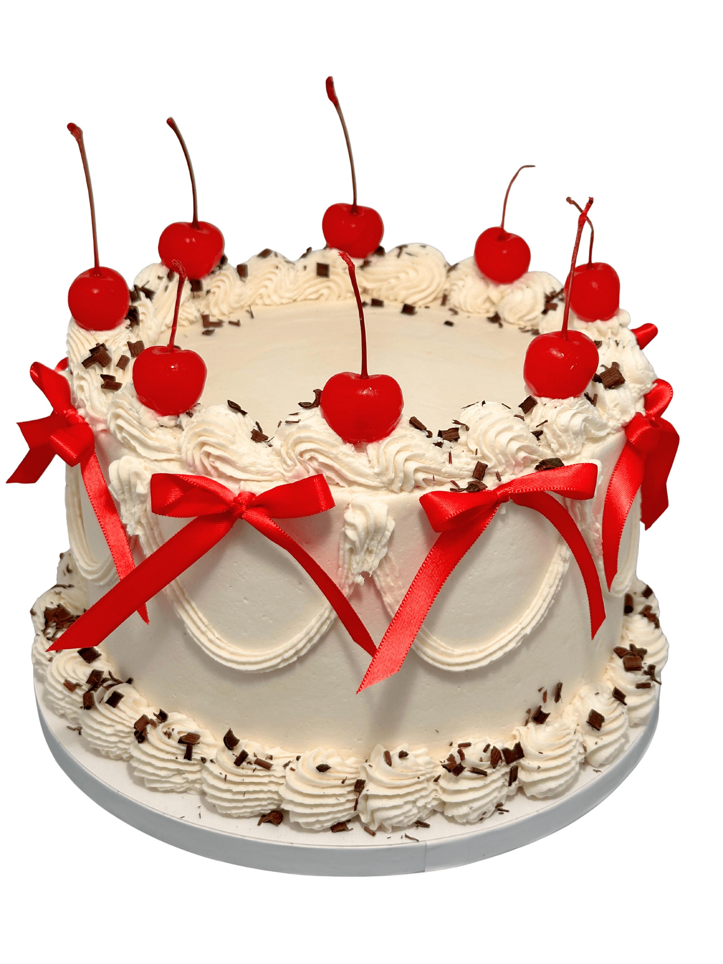 8" Black Forest Vintage Cakeo