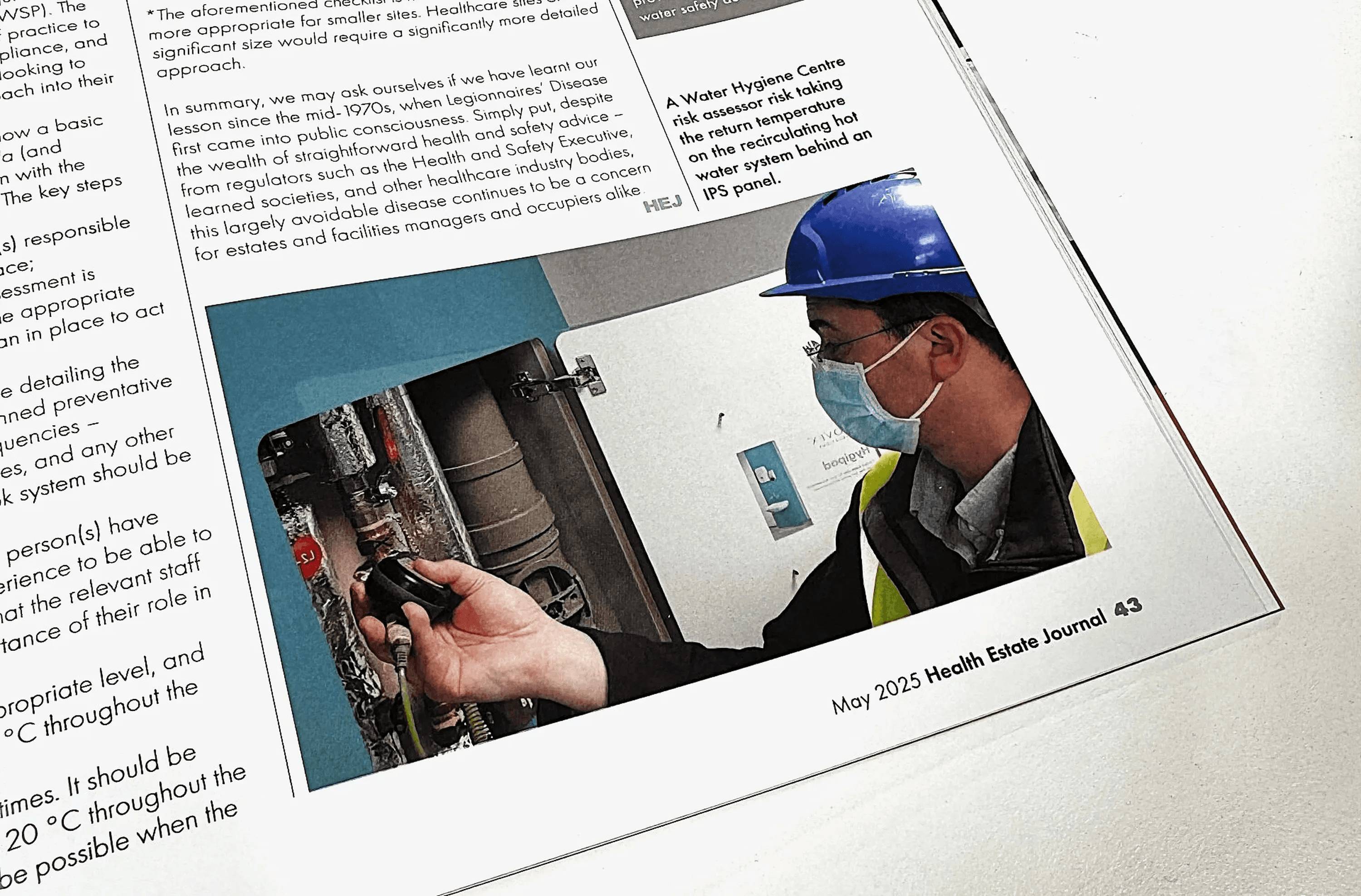 A snippet of an article around integrated plumbing systems