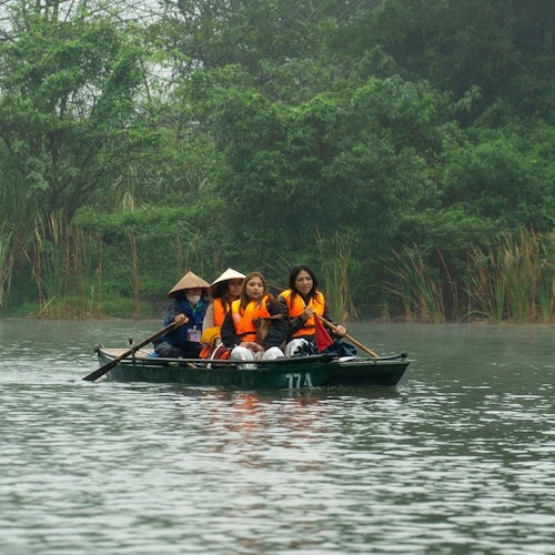 Tam Coc/Trang An, Hoa Lu og Mua Cave: Guidet tur fra Hanoi + Billetter til bådtur i Hanoi