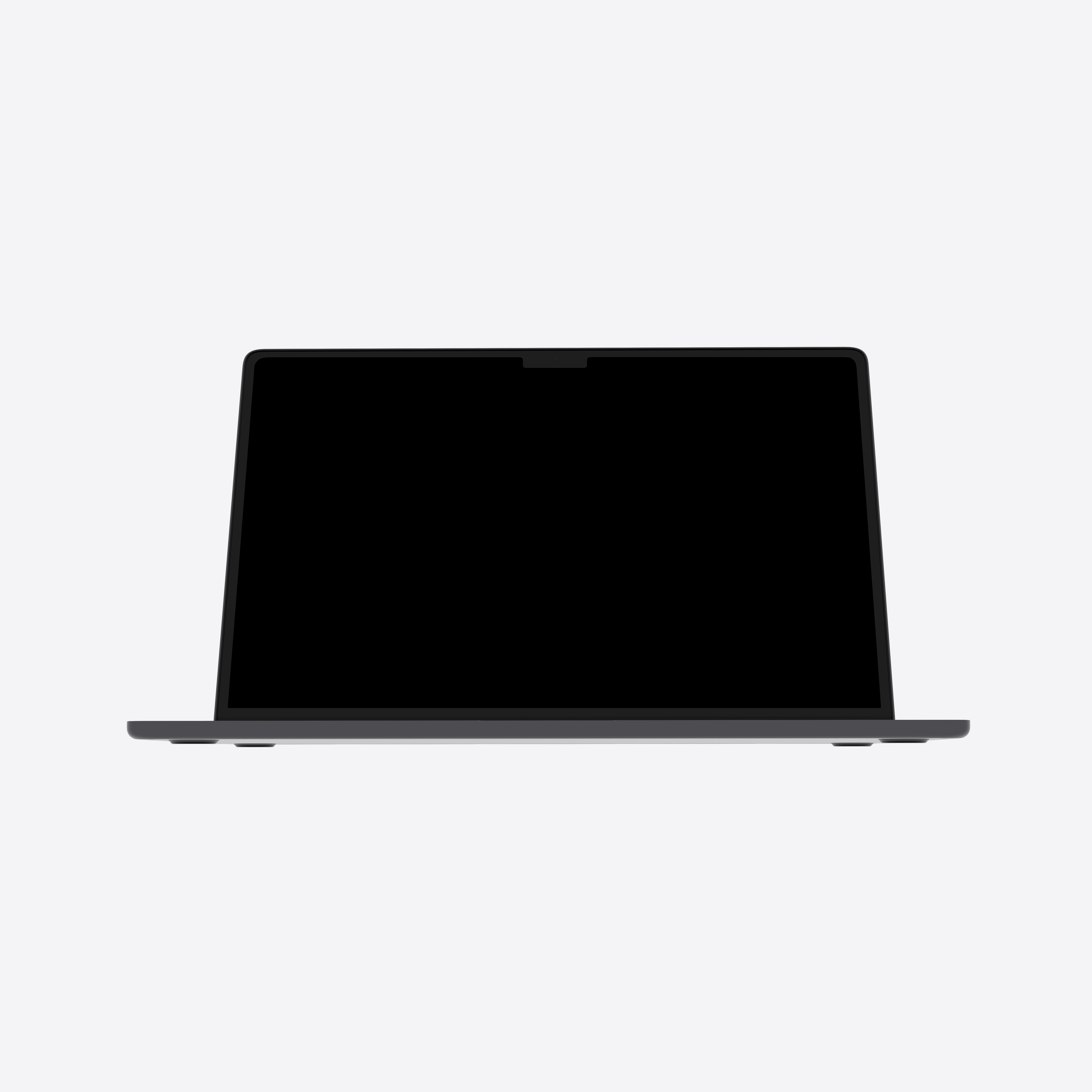 A sleek, high-resolution MacBook mockup built for showcasing digital designs, websites, and app interfaces. Captured in a neutral, minimal environment with soft reflections and subtle depth, it highlights clean compositions without distraction. Ideal for portfolios, UI design presentations, and product showcases that require a premium digital feel.