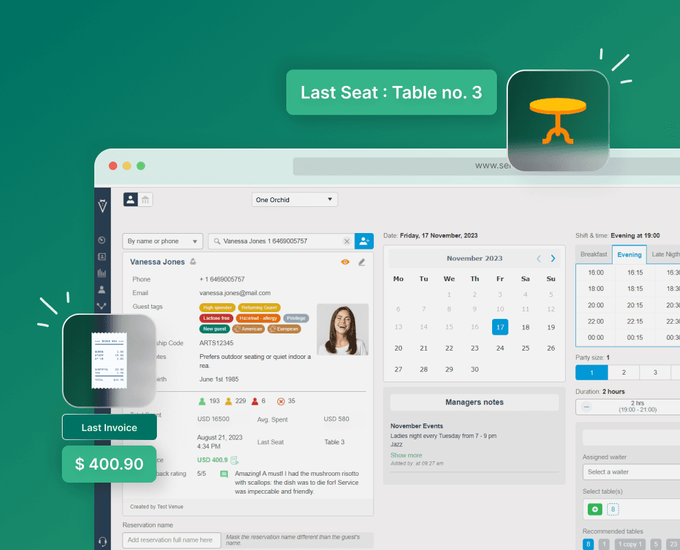 restaurant integrations
