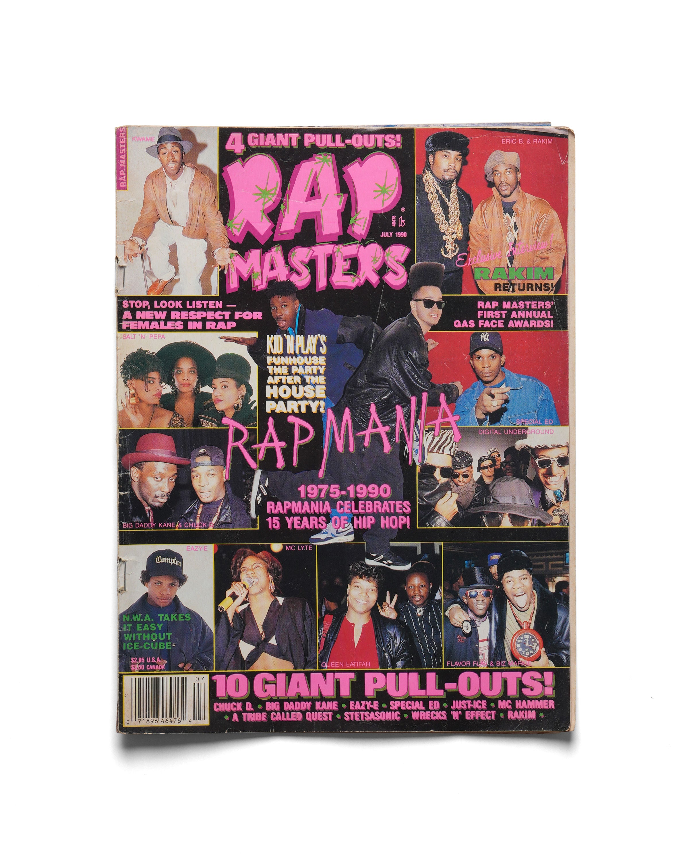 Rap Masters - July 1990 - Front Cover