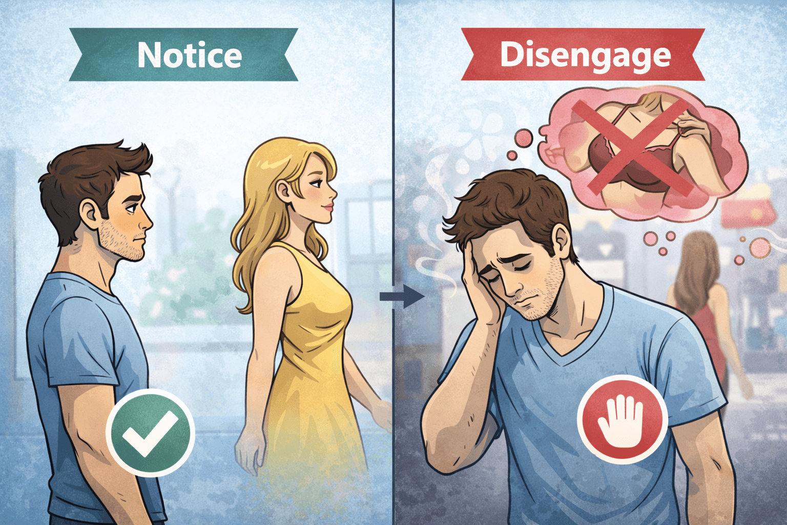 Practicing sexual discipline in the moment