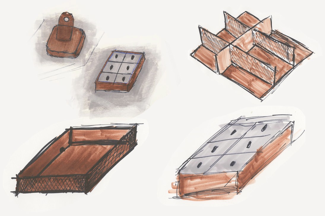 Gif showing the interaction between the two boxes.