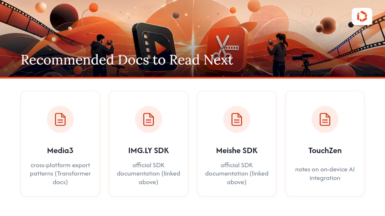 Authoritative Docs and SDK Pages to Read Next — overview diagram