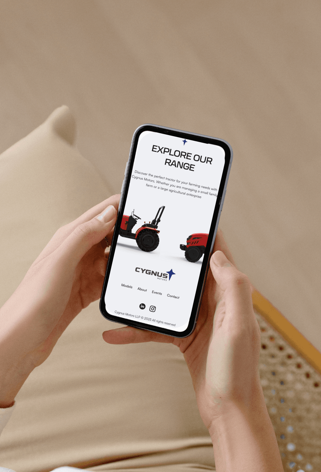 A mockup of screenshot from website