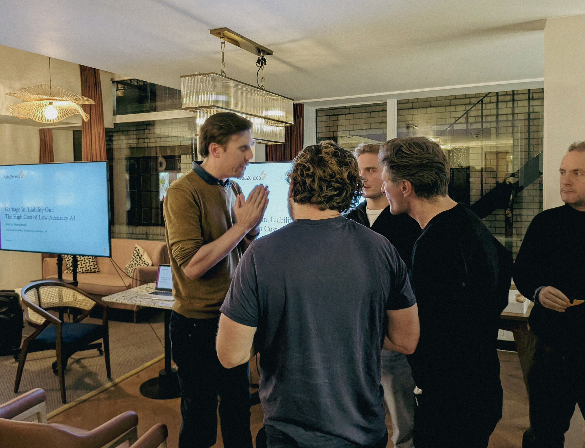 Photo of stands from ECR conference