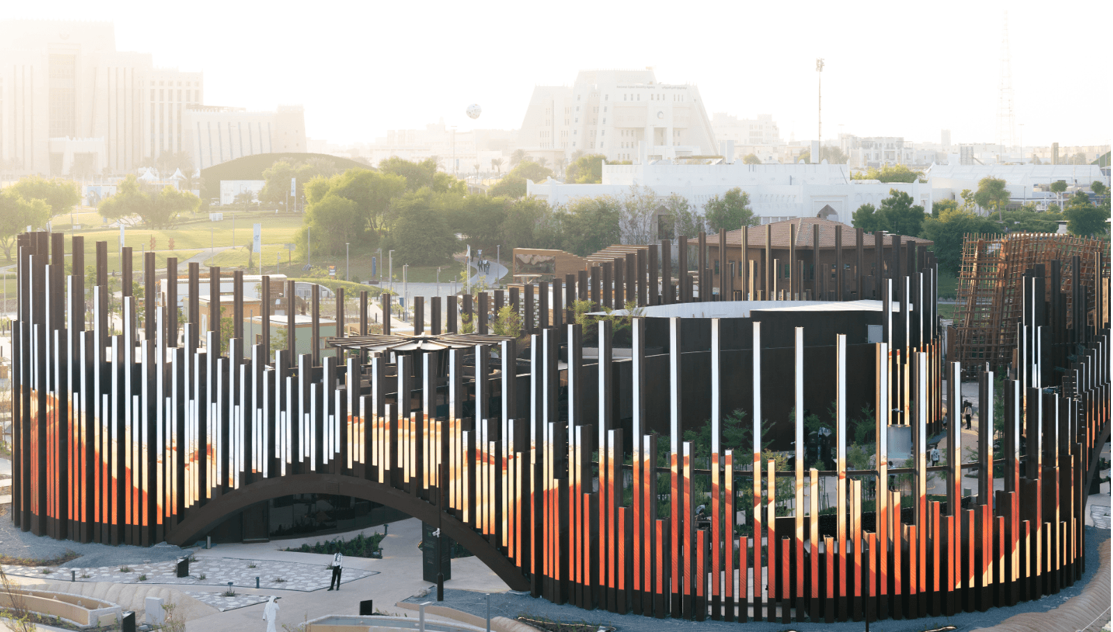KSA pavilion expo 2023 doha , day view