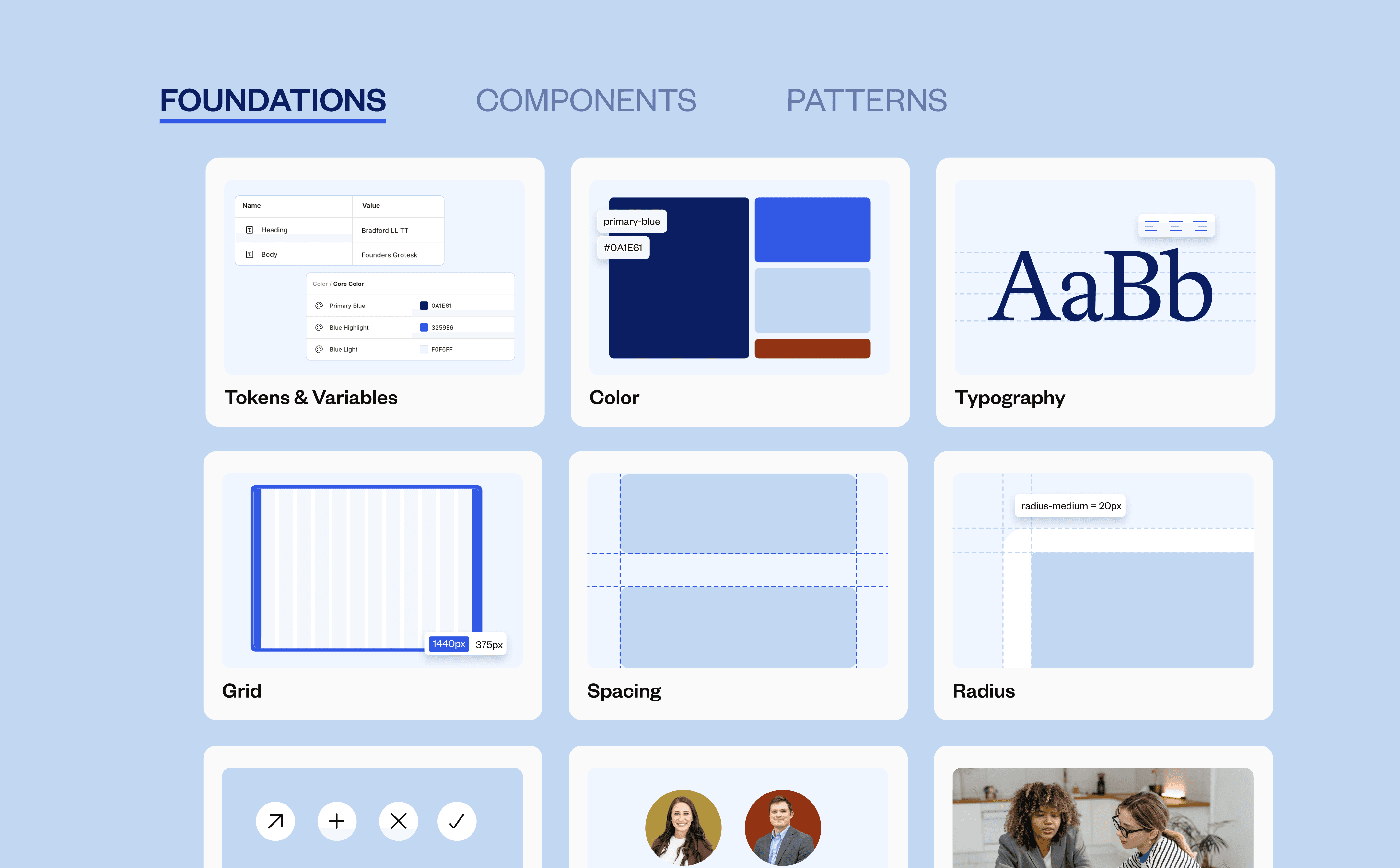 Website Design system for SpotDraft