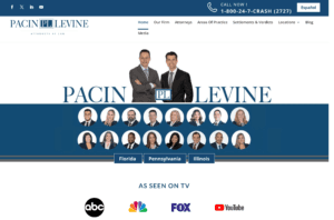 Pacin Levine website