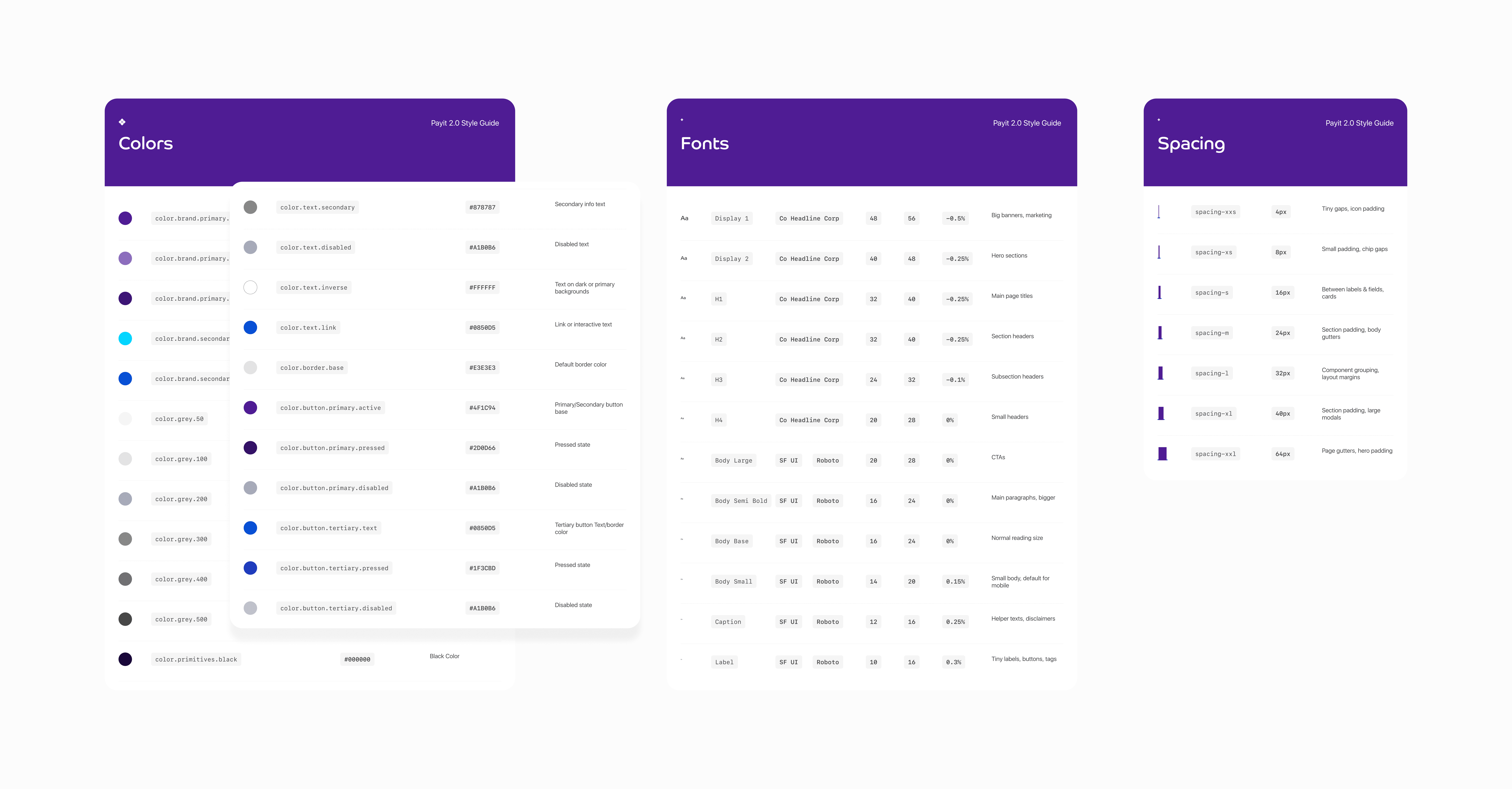 Design Tokens