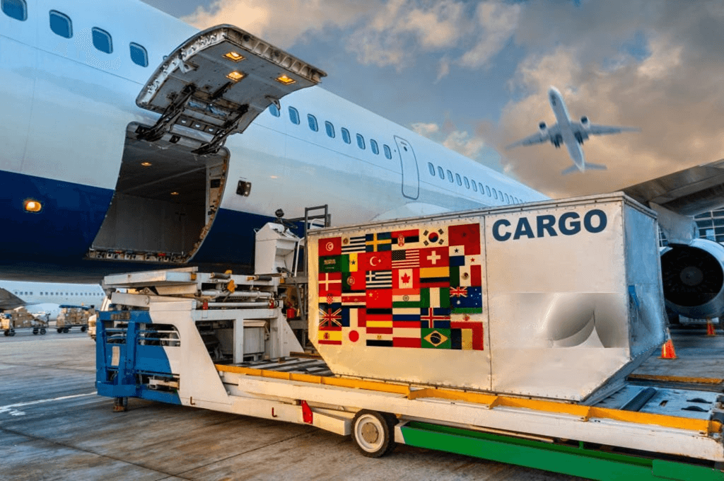 Air cargo and airline logistics powered by AI analytics for operational efficiency and improved passenger experience.