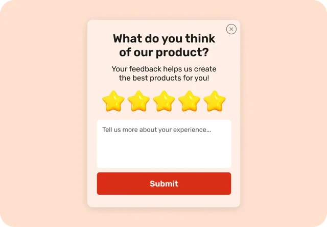 Make popups to grow email list