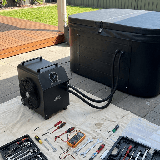 TotalSPA Sauna installation and Ice-bath in Perth