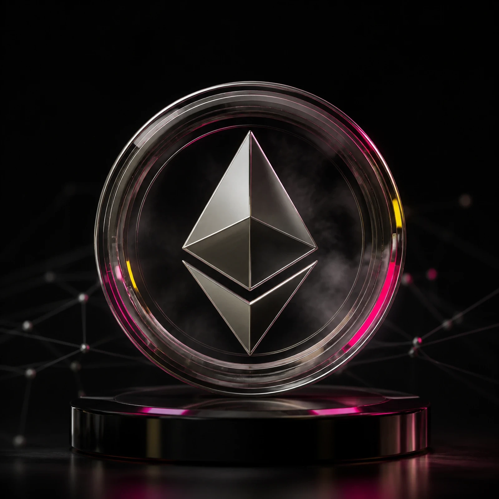 Ethereum digital asset visual
