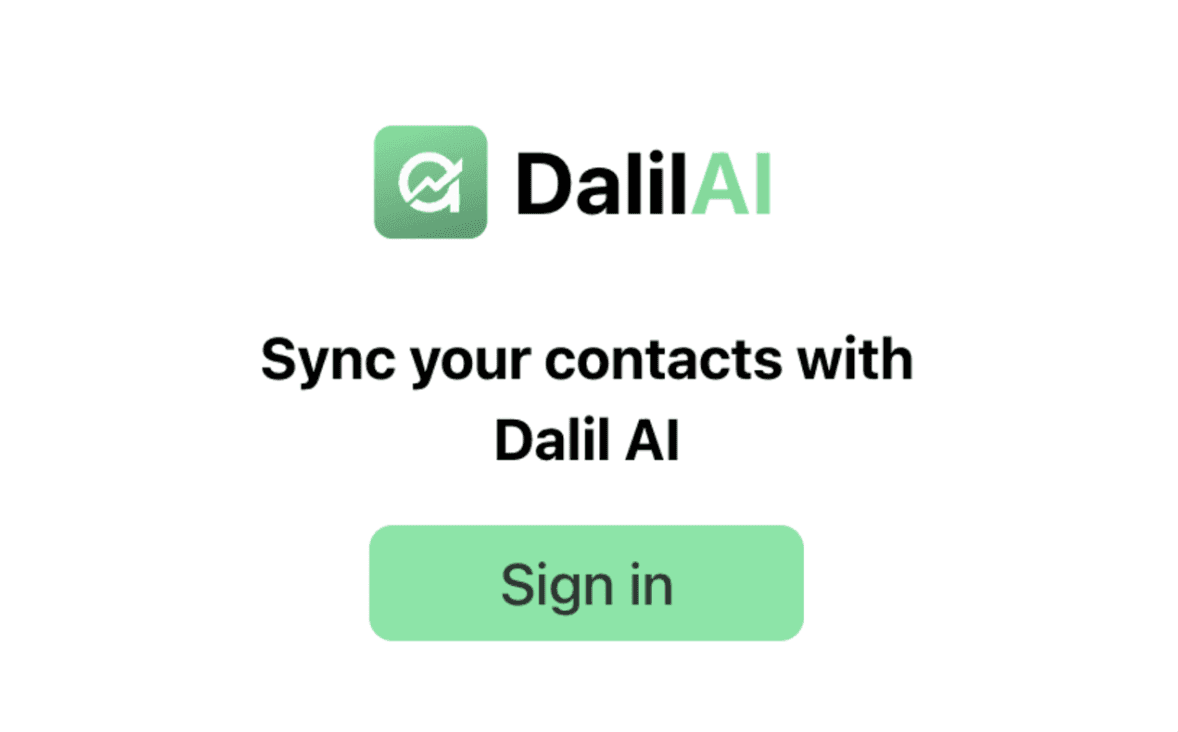 Dalil AI chrome extension