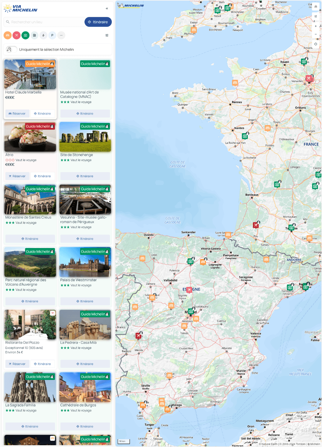 ViaMichelin Home Page