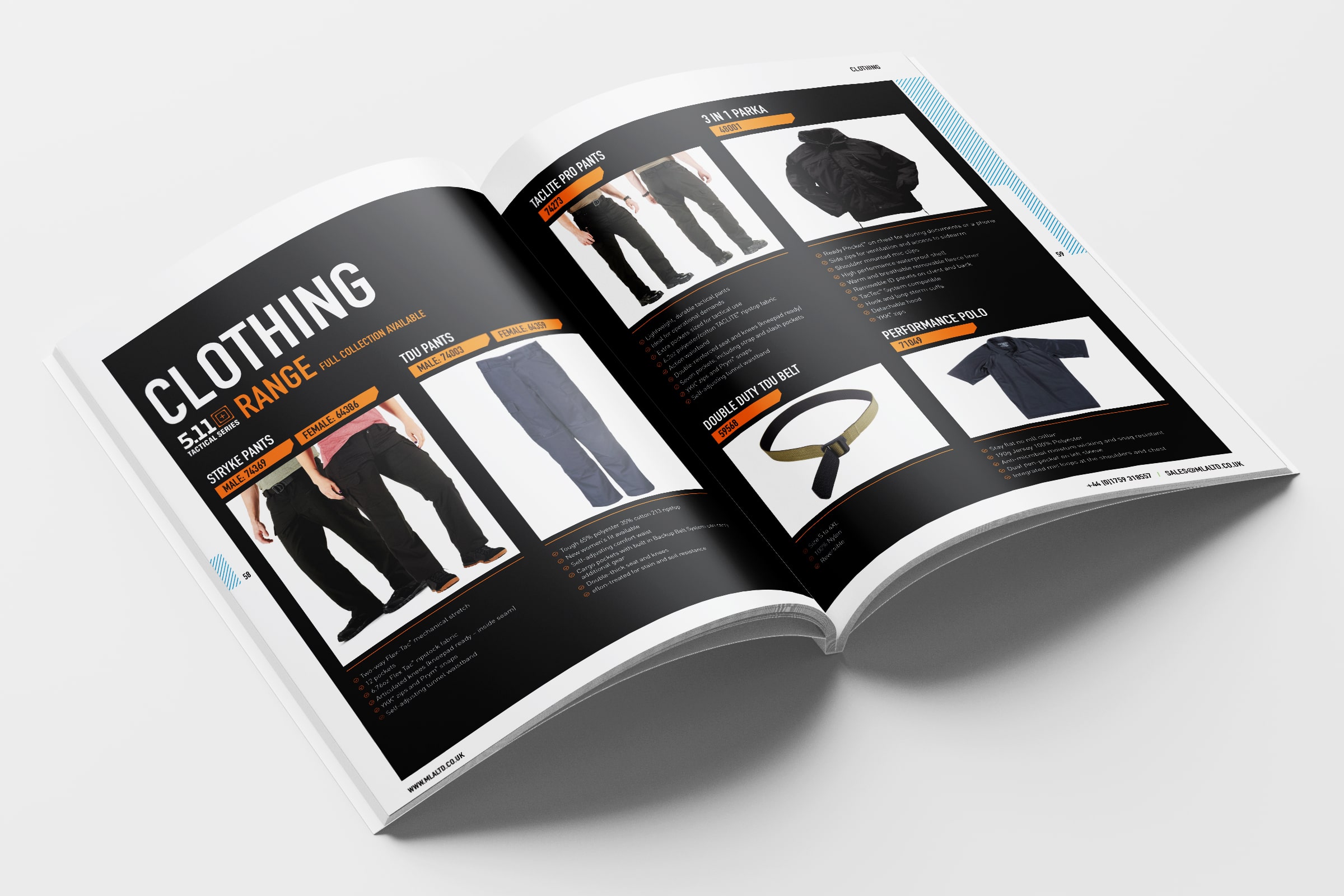 Contemporary Product Brochure Design