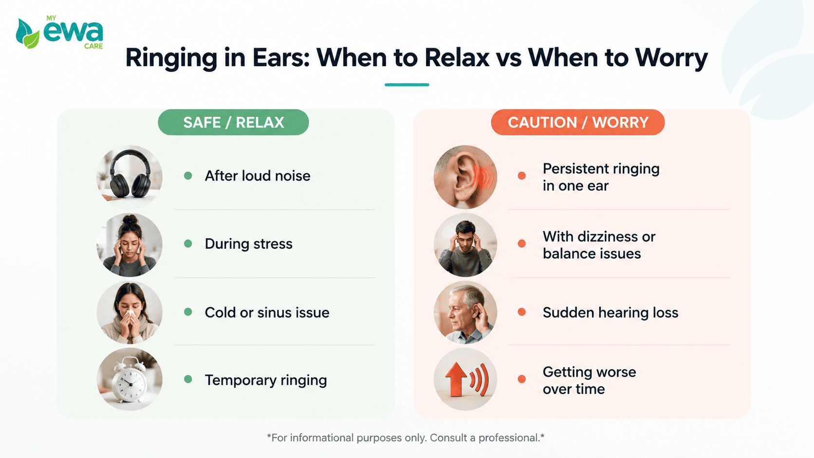 when to worry about ringing in ears symptoms guide