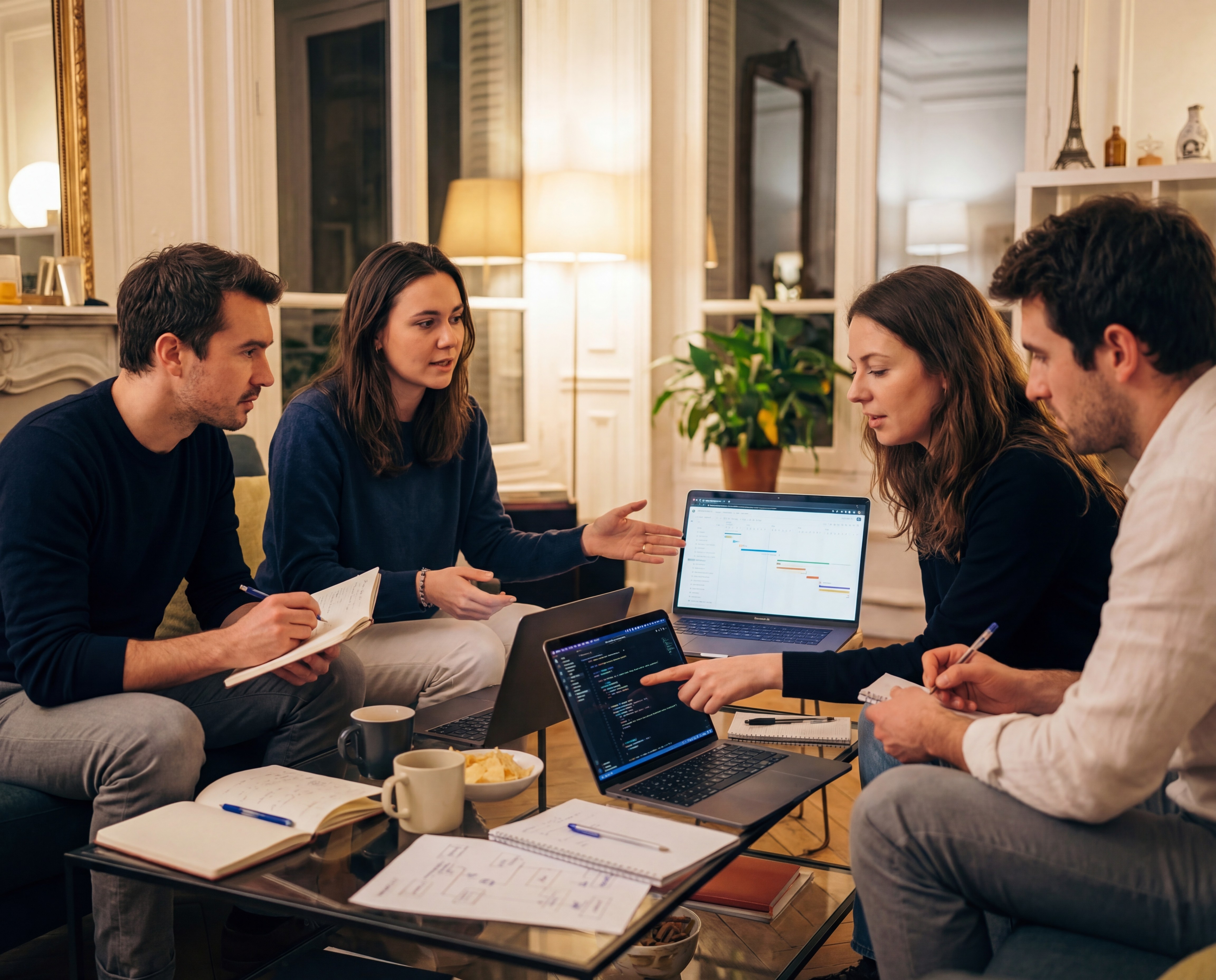 woman in gray hijab and gray coat