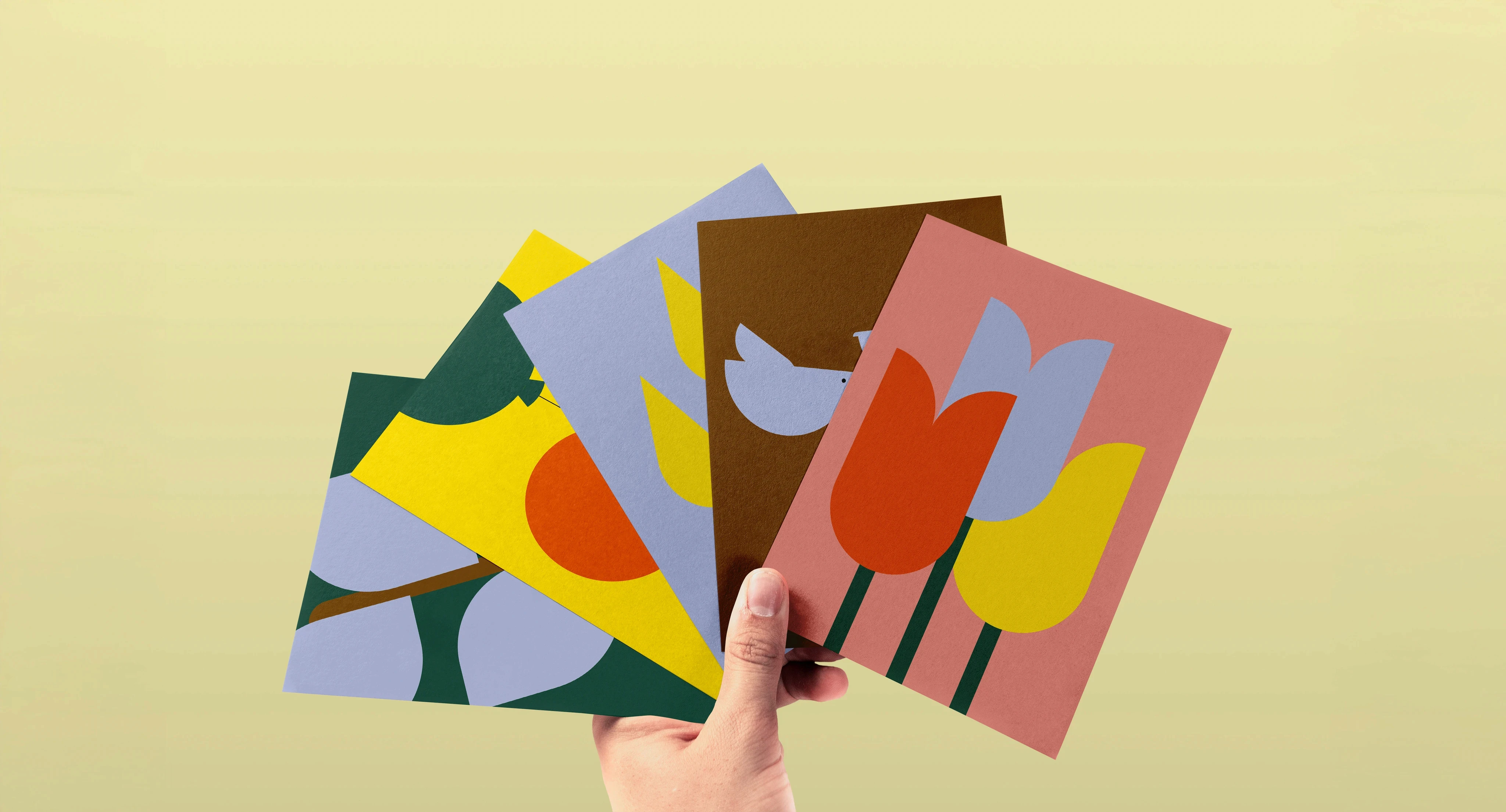 Grafisch ontwerp Rijnbrink ansichtkaarten