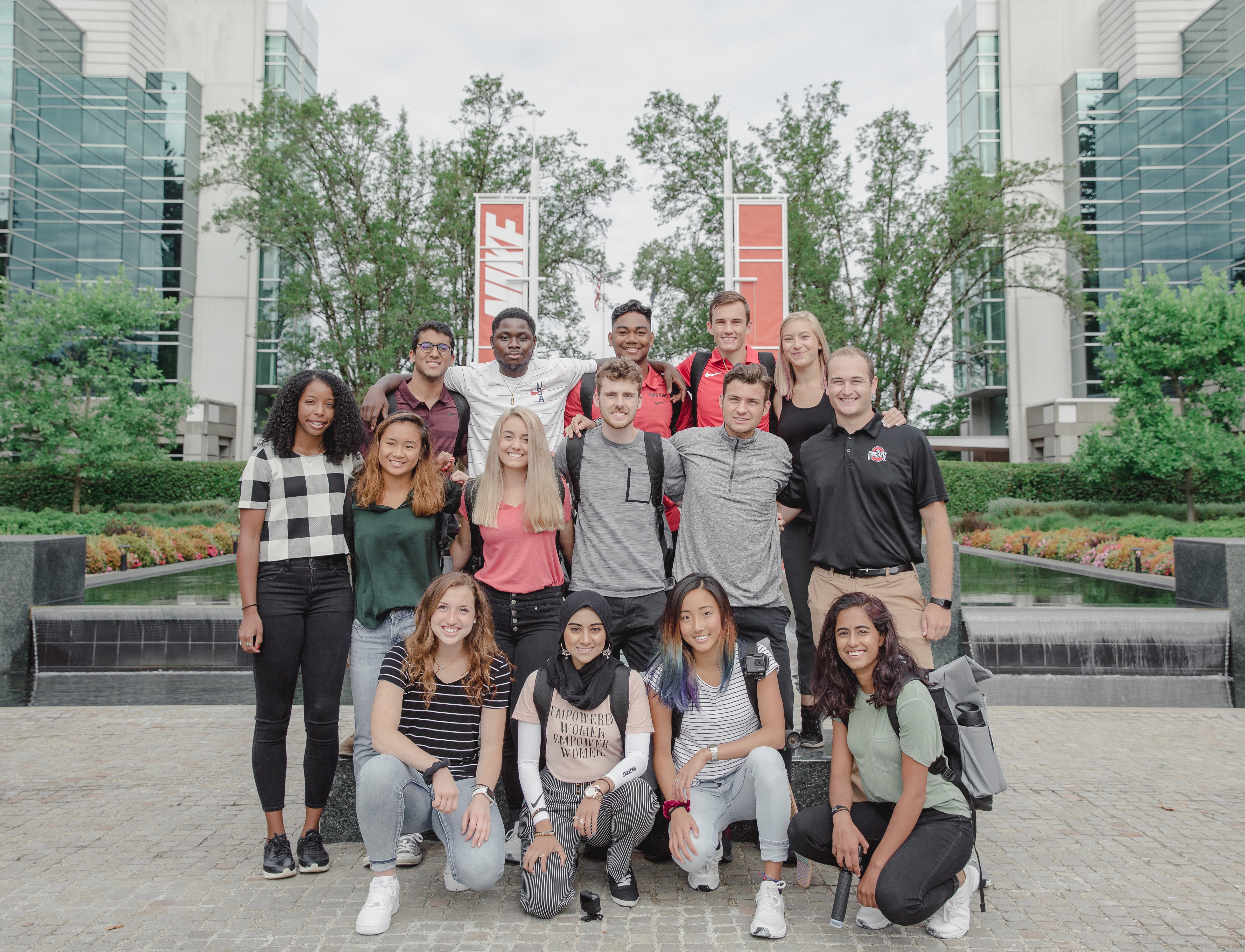 Cohort of Students at Nike World Headquarters