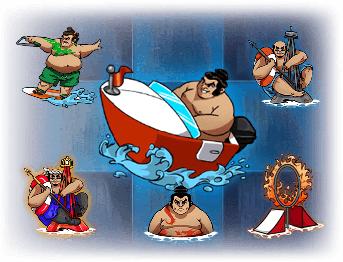 Sumo Sumo - Speedboat Bonus officiel ELK Studios