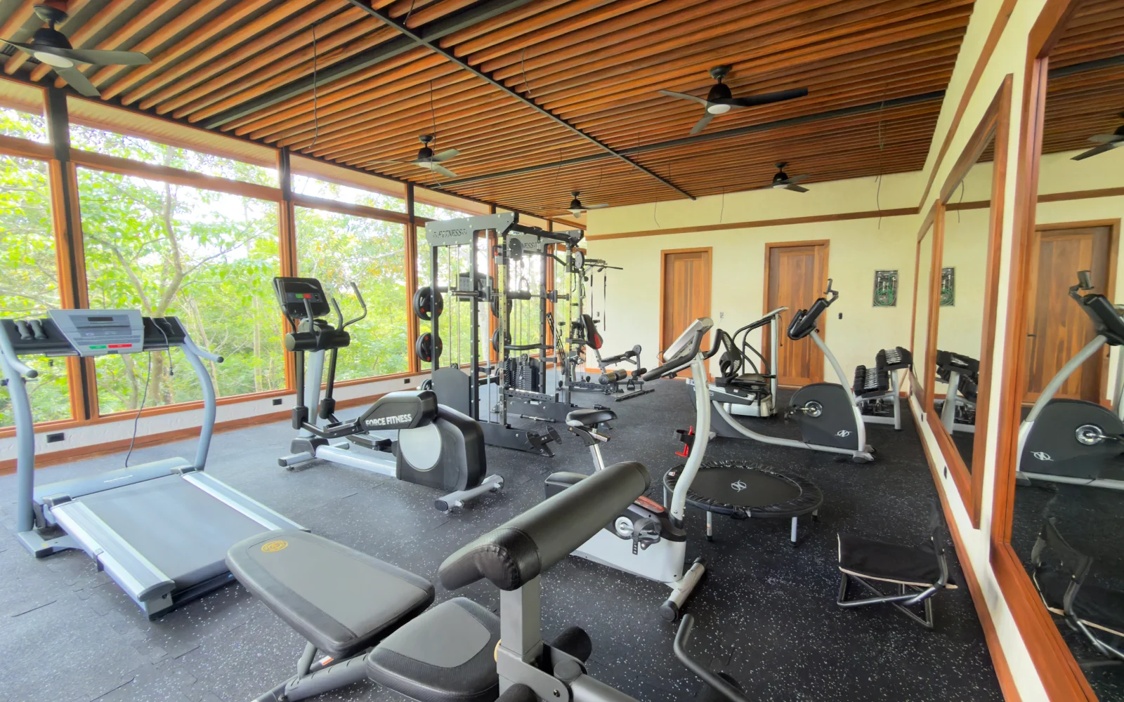 The gym at Arenal Hills