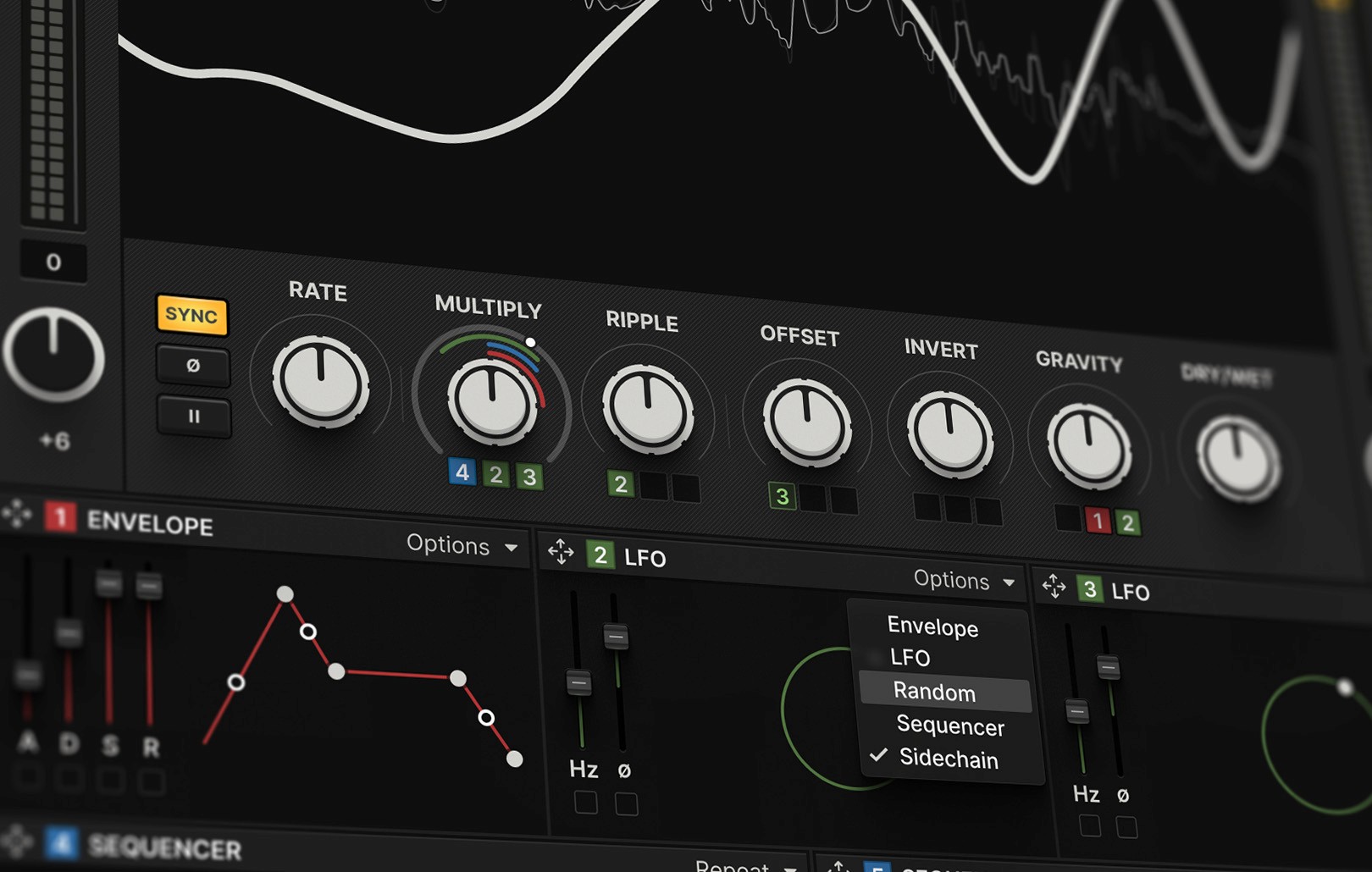 SLINK Audio Plugin dials