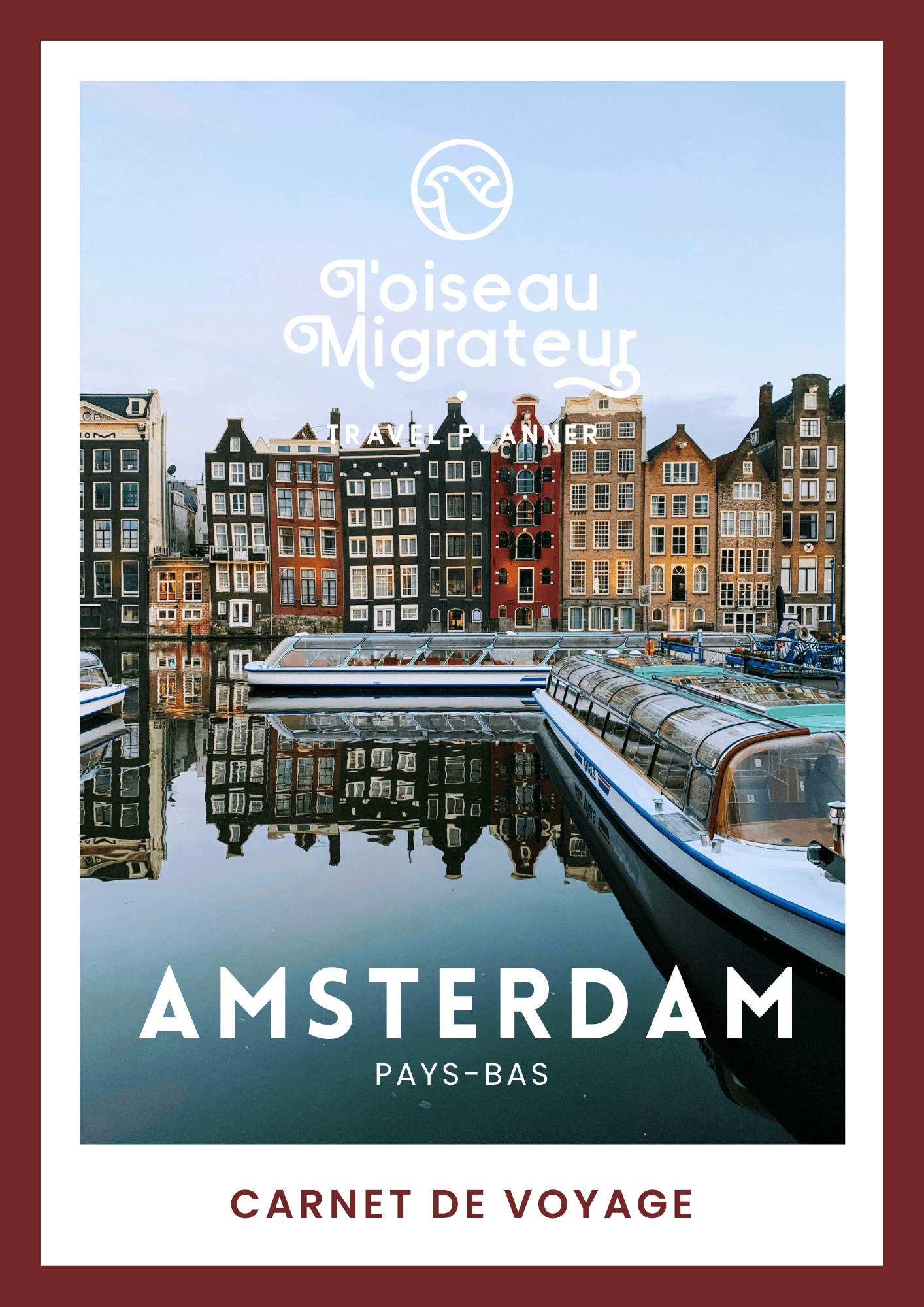 Carnet de voyage de L'oiseau Migrateur Travel Planner