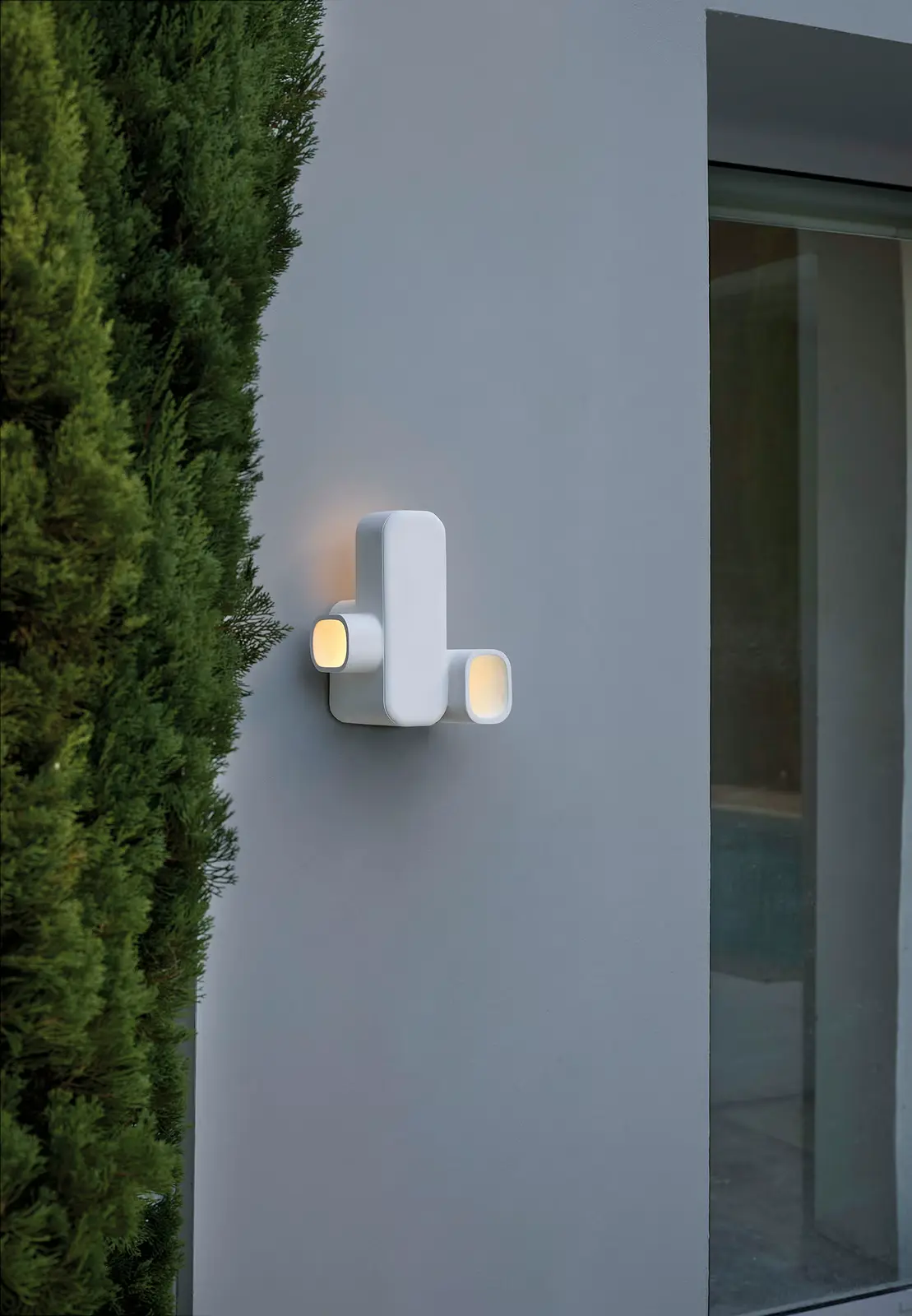 Habitat de LZF en pared de jardín