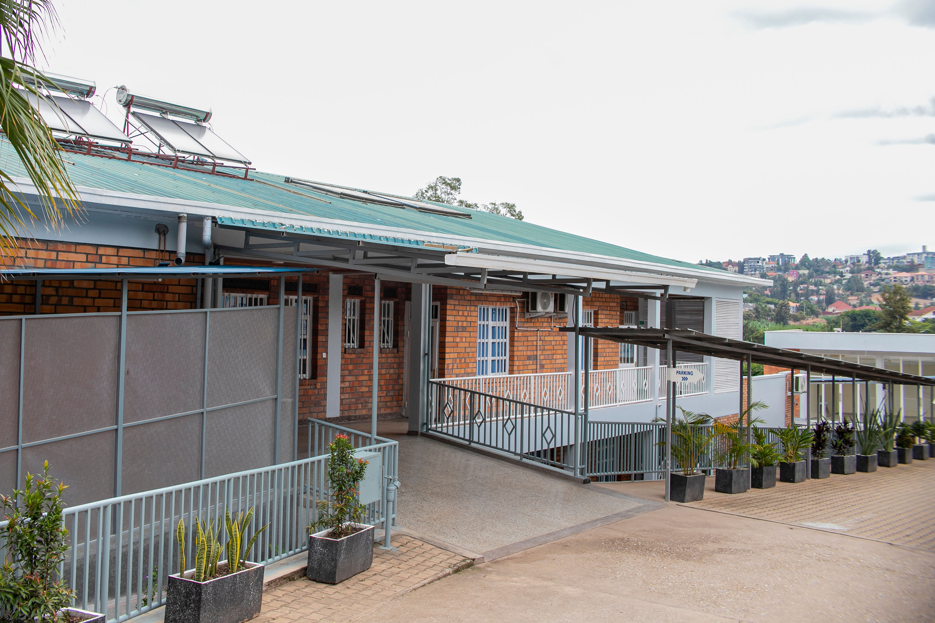 Modern office building architecture a stunning glass and brick design