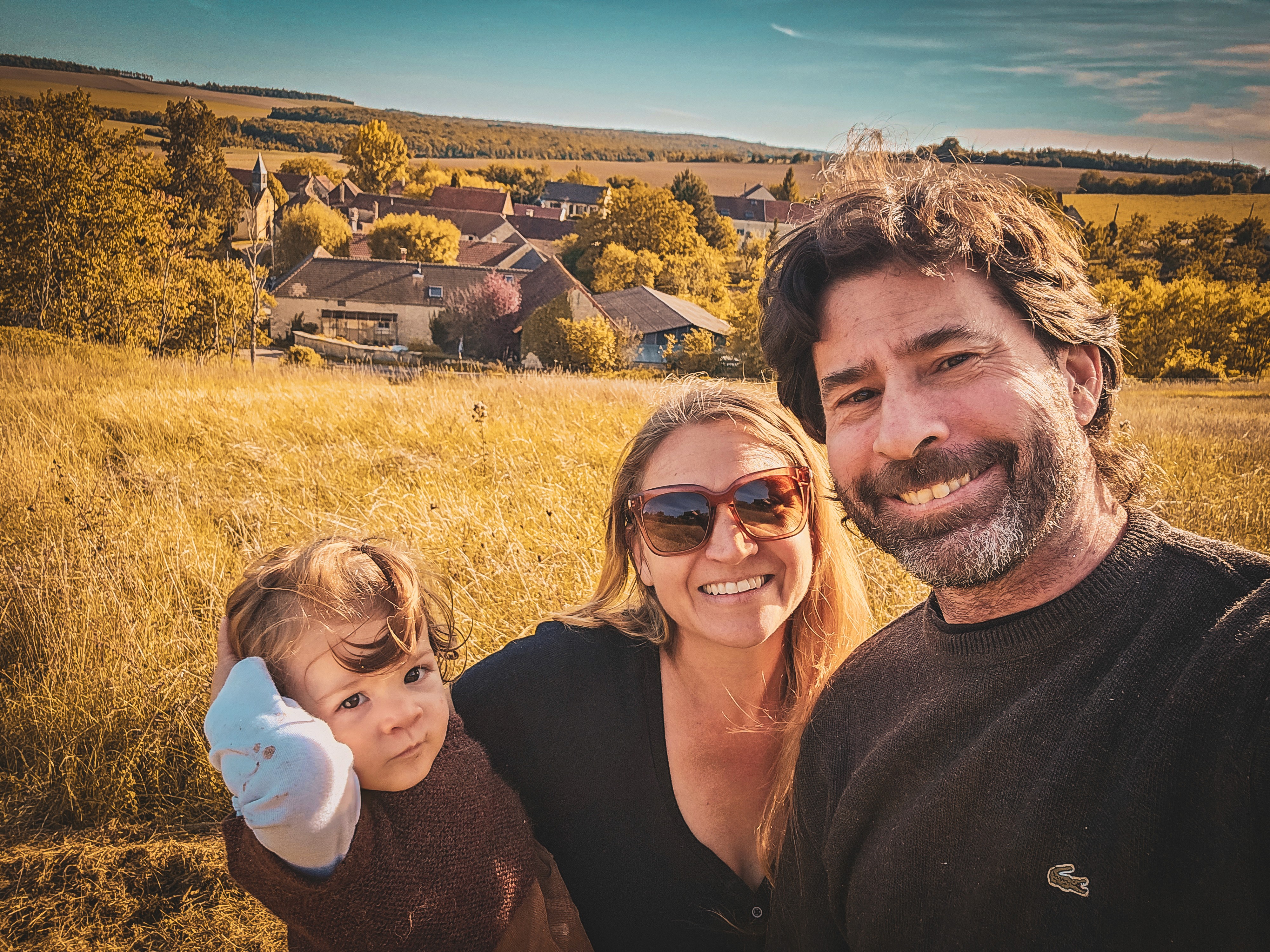 Une photo de famille à La Ferme du Cerf Bleu