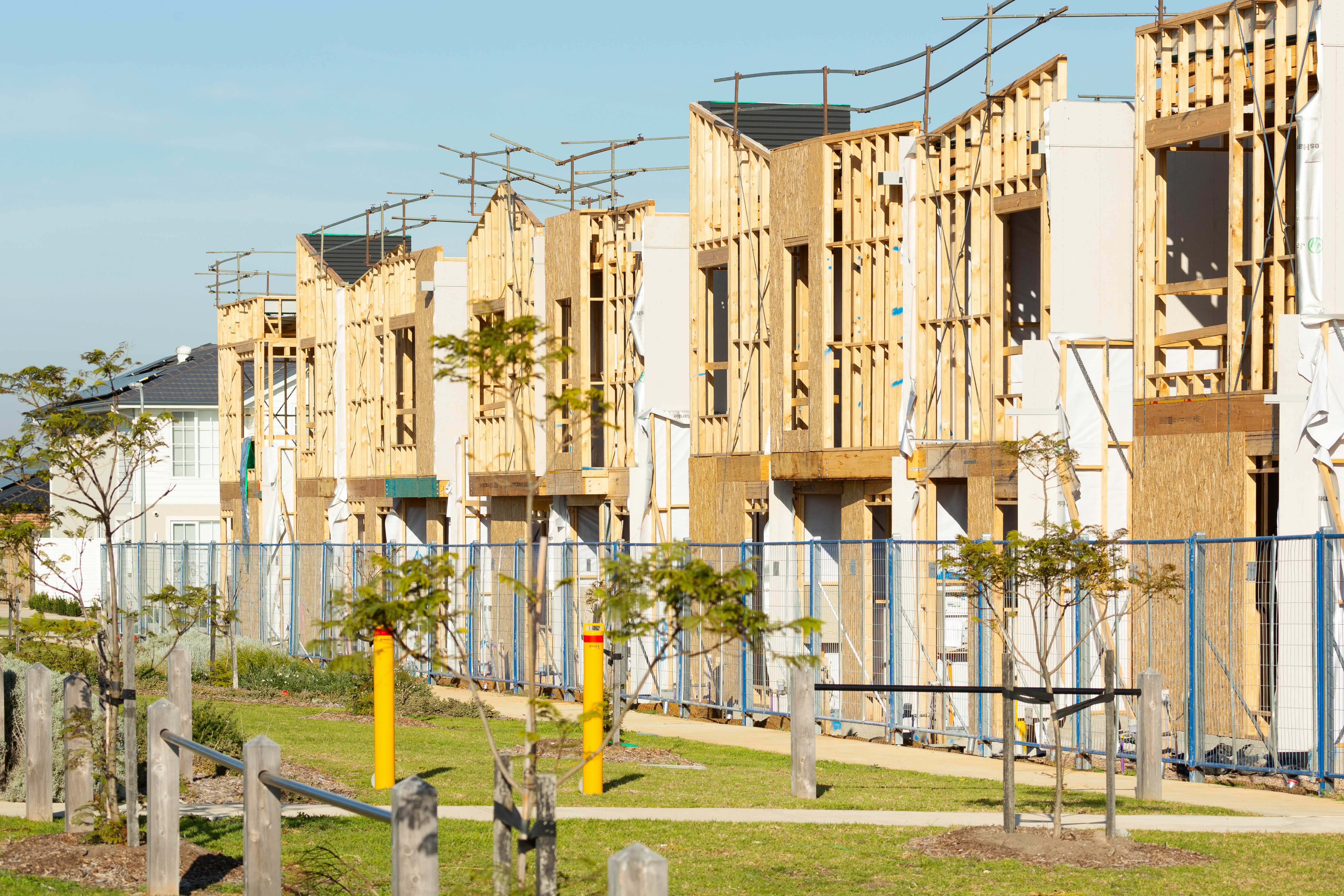 high rise buildings during night time