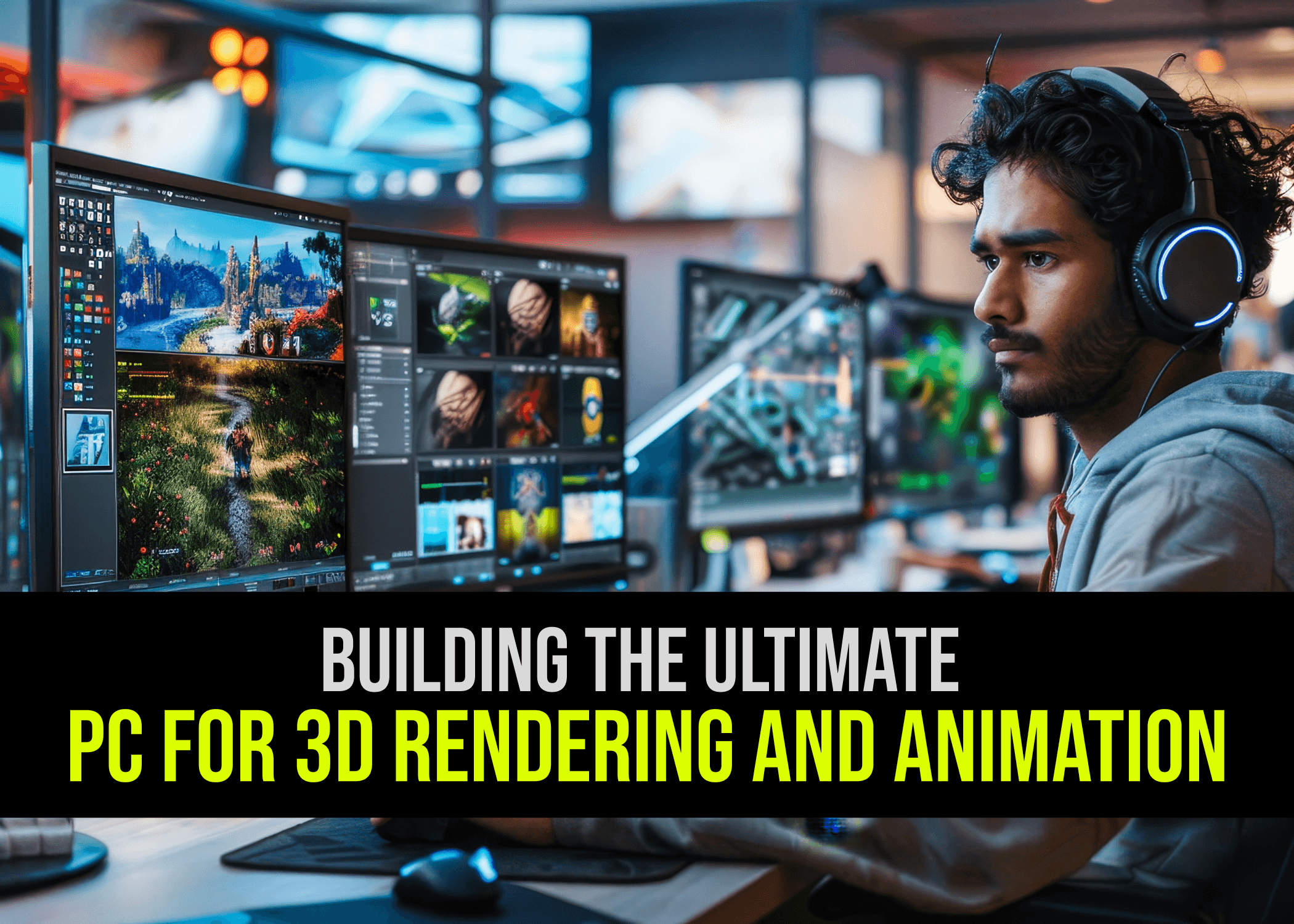 PC for 3D Rendering and Animation