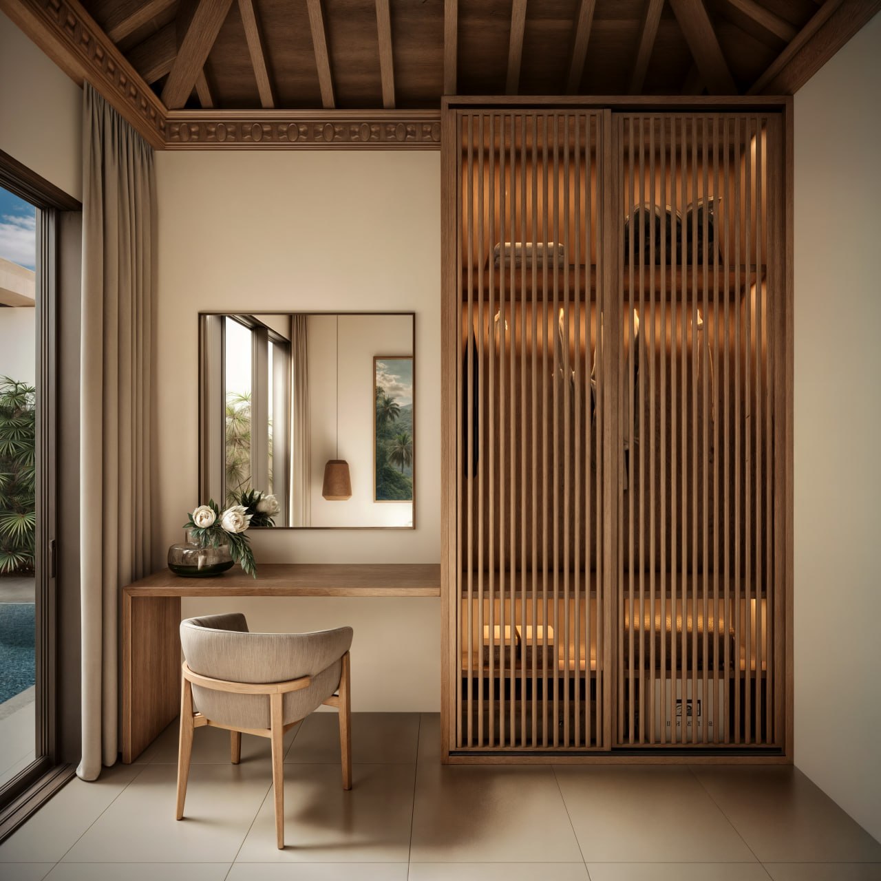 2-bedroom villa with ocean views in Green Village, Nusa Dua