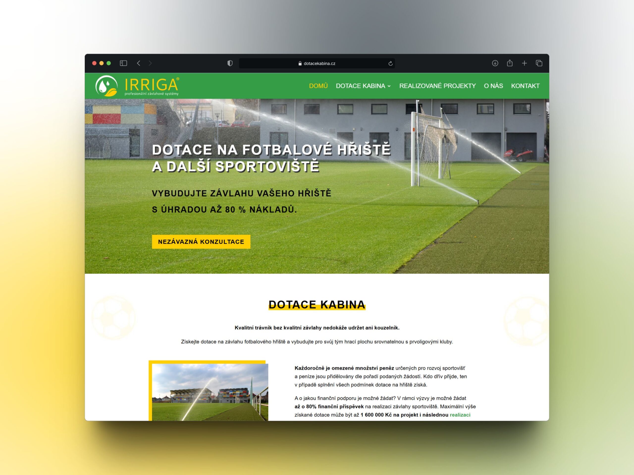 webdesign - Irriga
