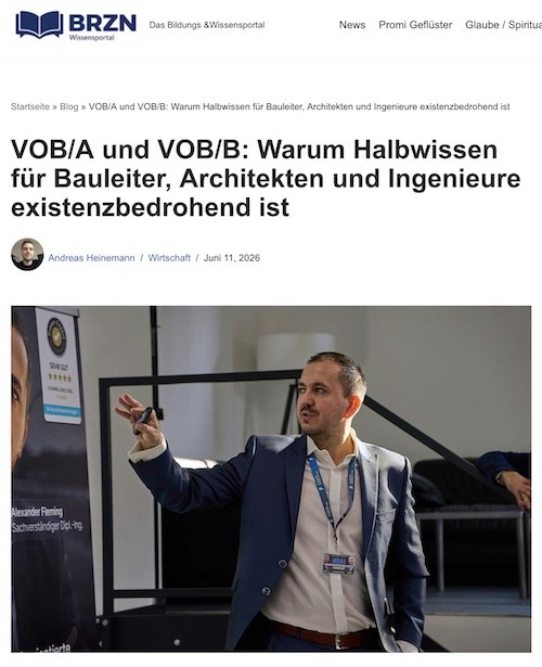 VOB HOAI Schulung