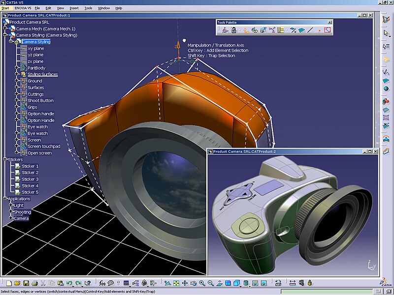 CATIA, on the other hand, is built for parametric modeling—a system that ensures precision and control in design. It’s perfect for engineering-driven projects, handling complex assemblies and simulations. CATIA is favored in industries like aerospace, automotive, and industrial machinery, where accuracy and functionality are key.