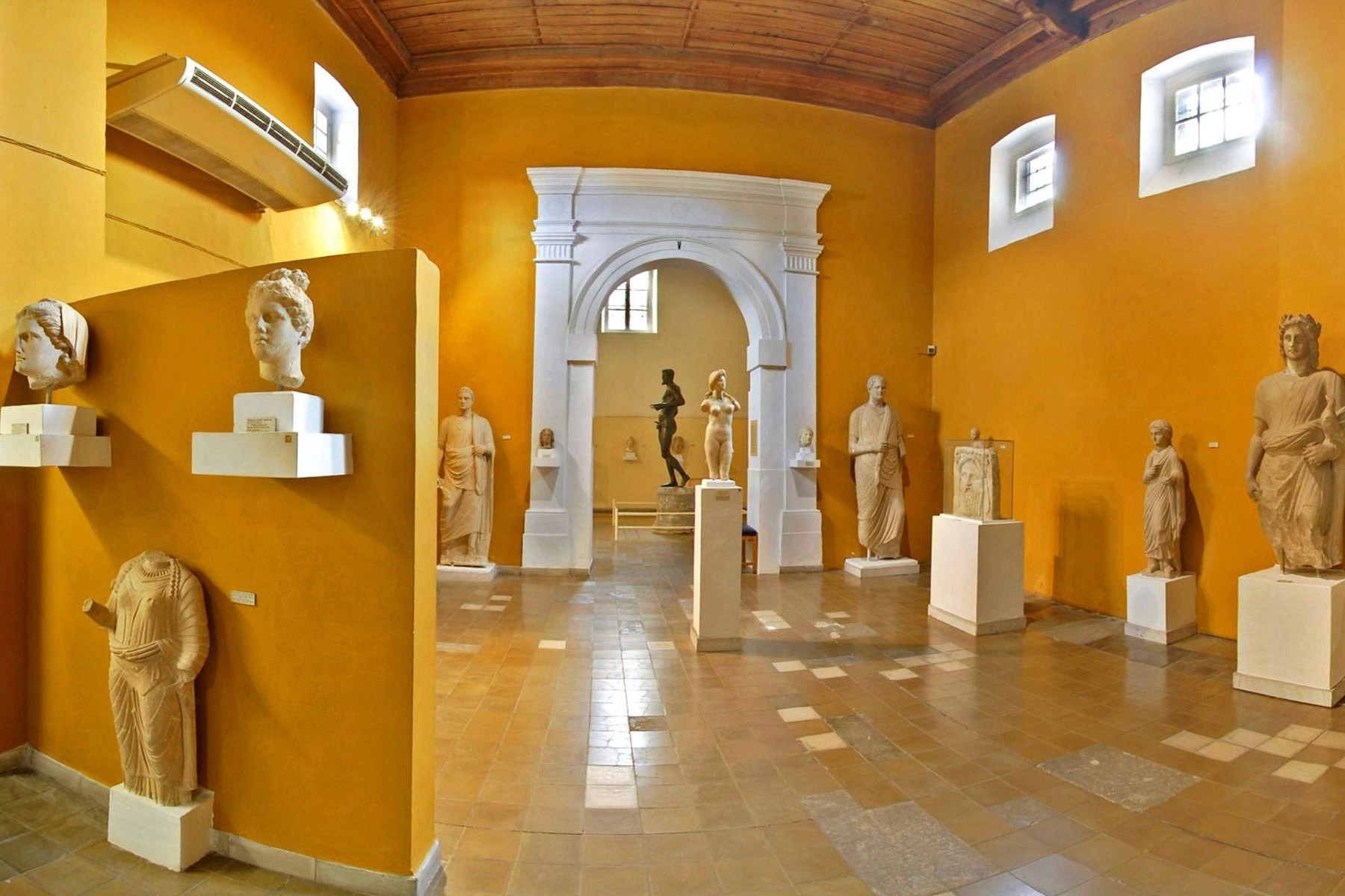 Inside the Cyprus Museum, Nicosia